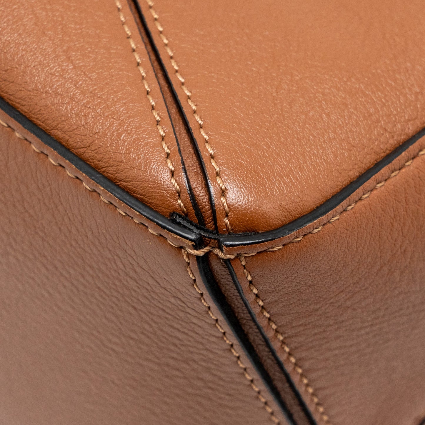 Loewe Small Puzzle Bag Calfskin TAN SHW