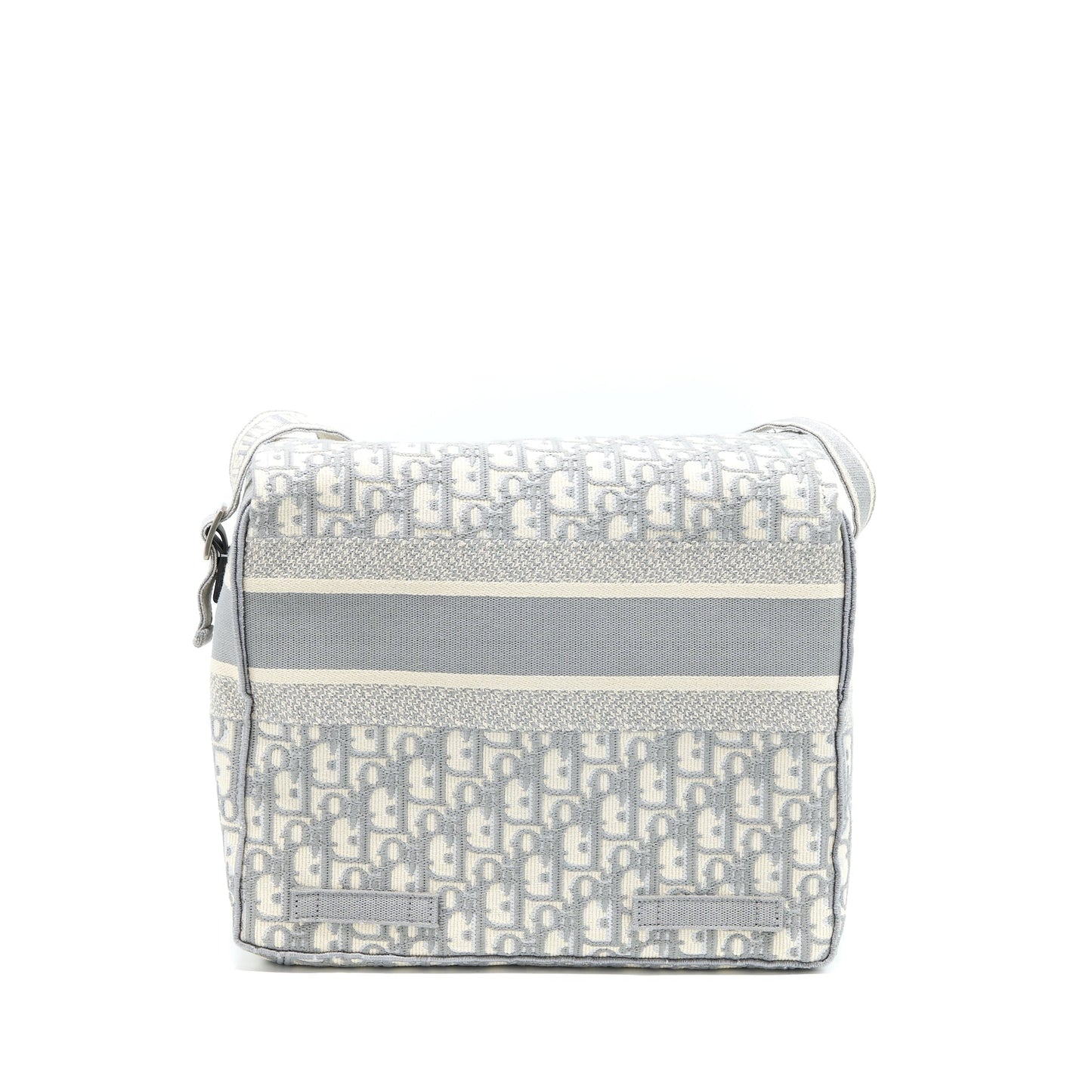 Luxury Dior Luxury Diorcamp Messenger Bag Oblique Embroidery Light Grey SHW