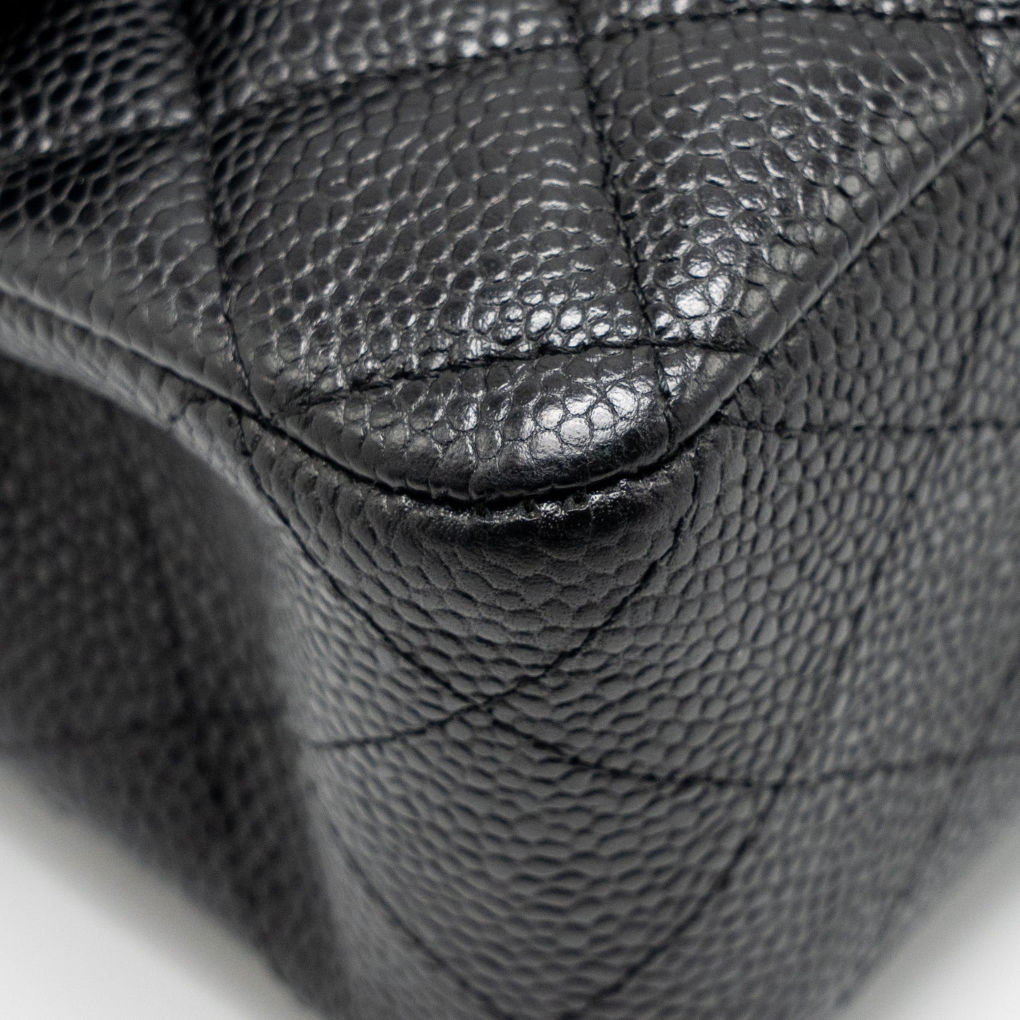 Chanel Medium Classic Double Flap Bag Caviar Black SHW