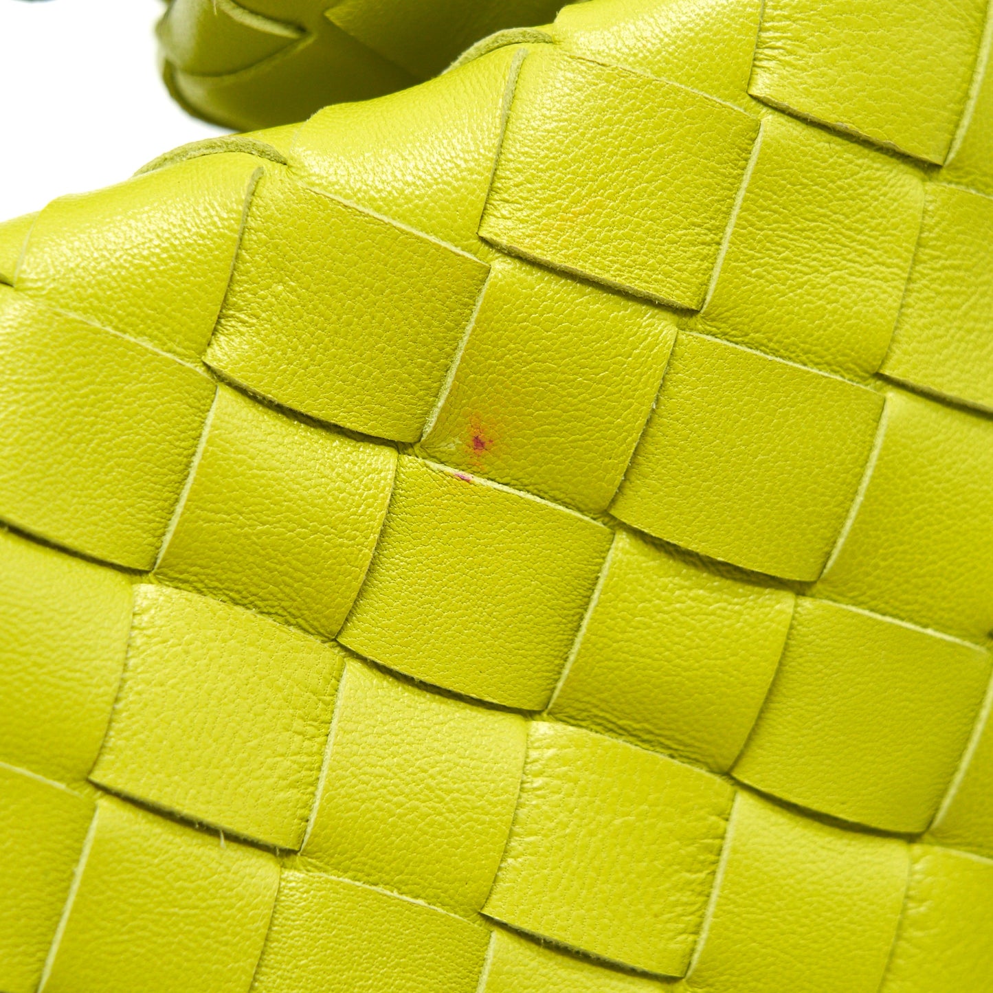 Bottega Veneta Mini Jodie Kiwi Colour