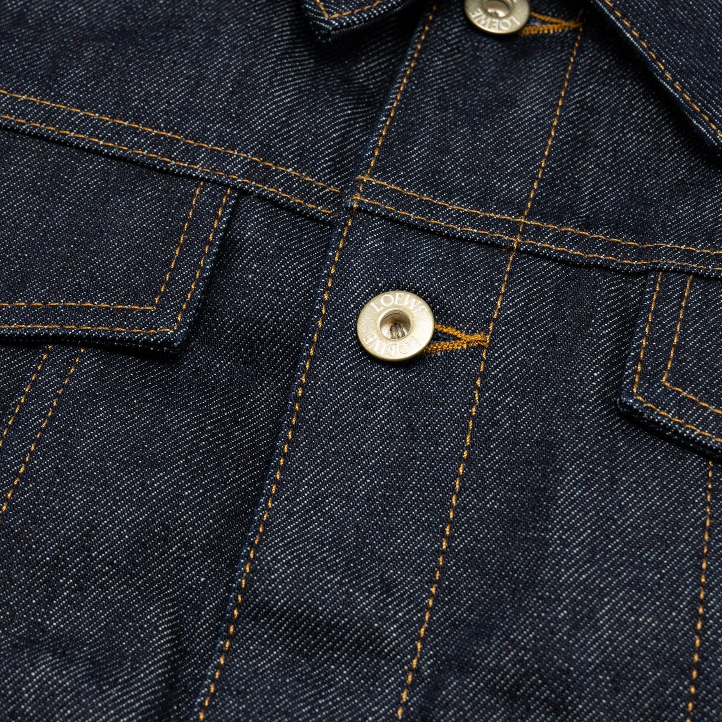 Loewe Size IT48 Fitted Trucker Denim Jacket