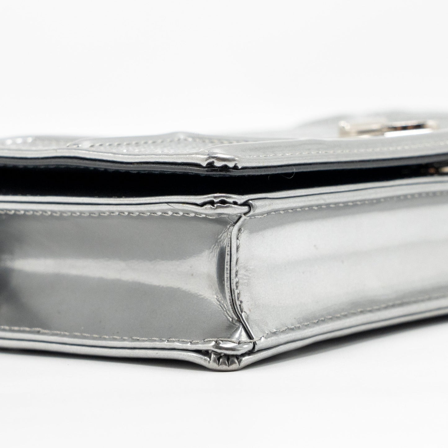 Dior Diorama Wallet On Chain Calfskin Silver SHW