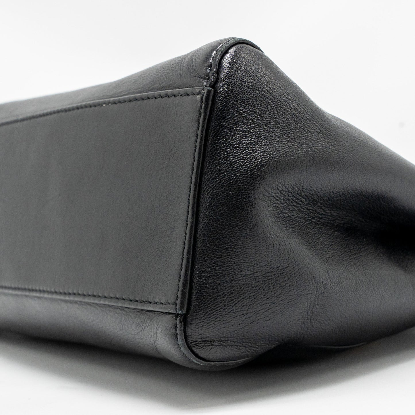 Fendi Mini Peekaboo Lambskin BLACK GHW