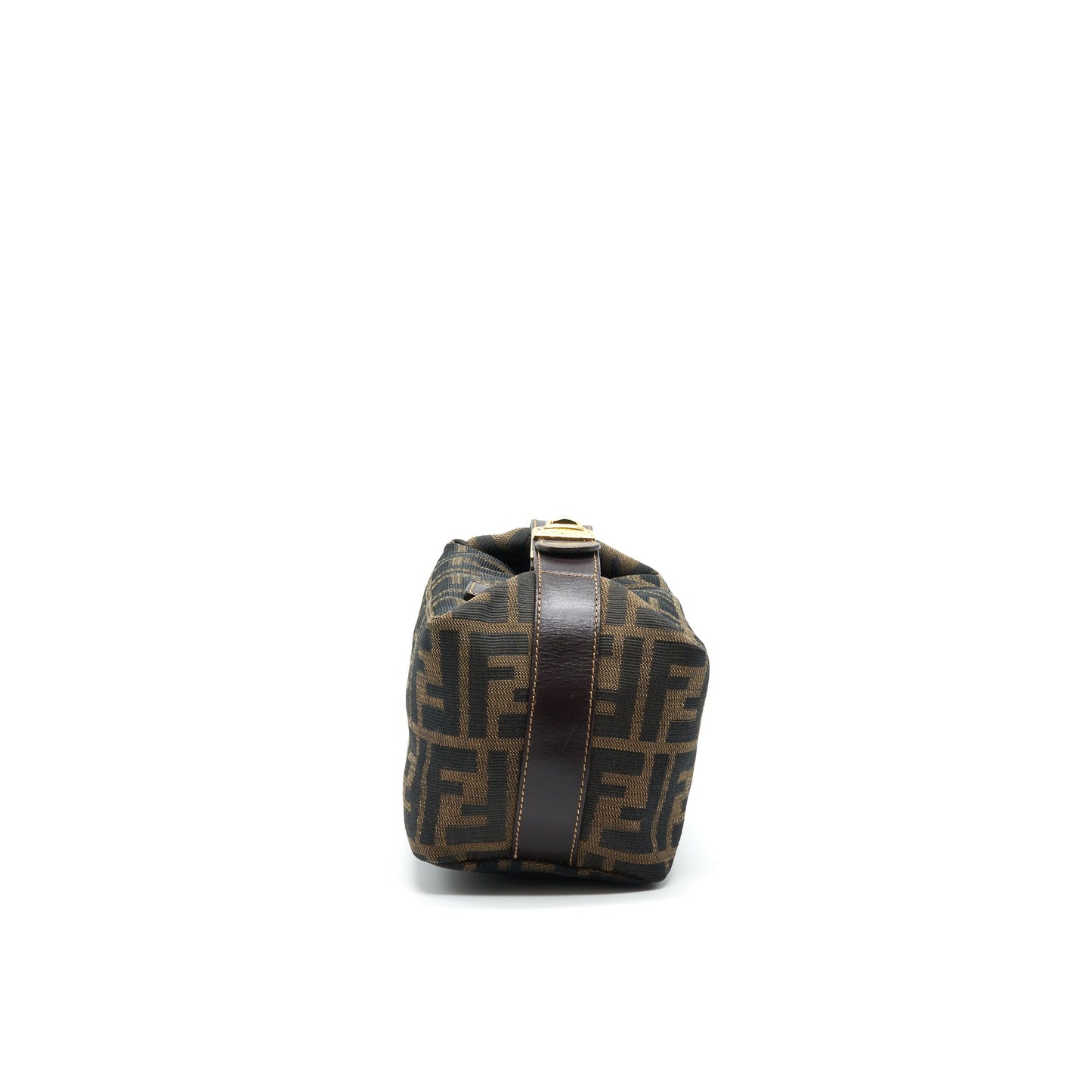 FENDI VINTAGE MINI COSMETIC BAG FF ZUCCA CANVAS