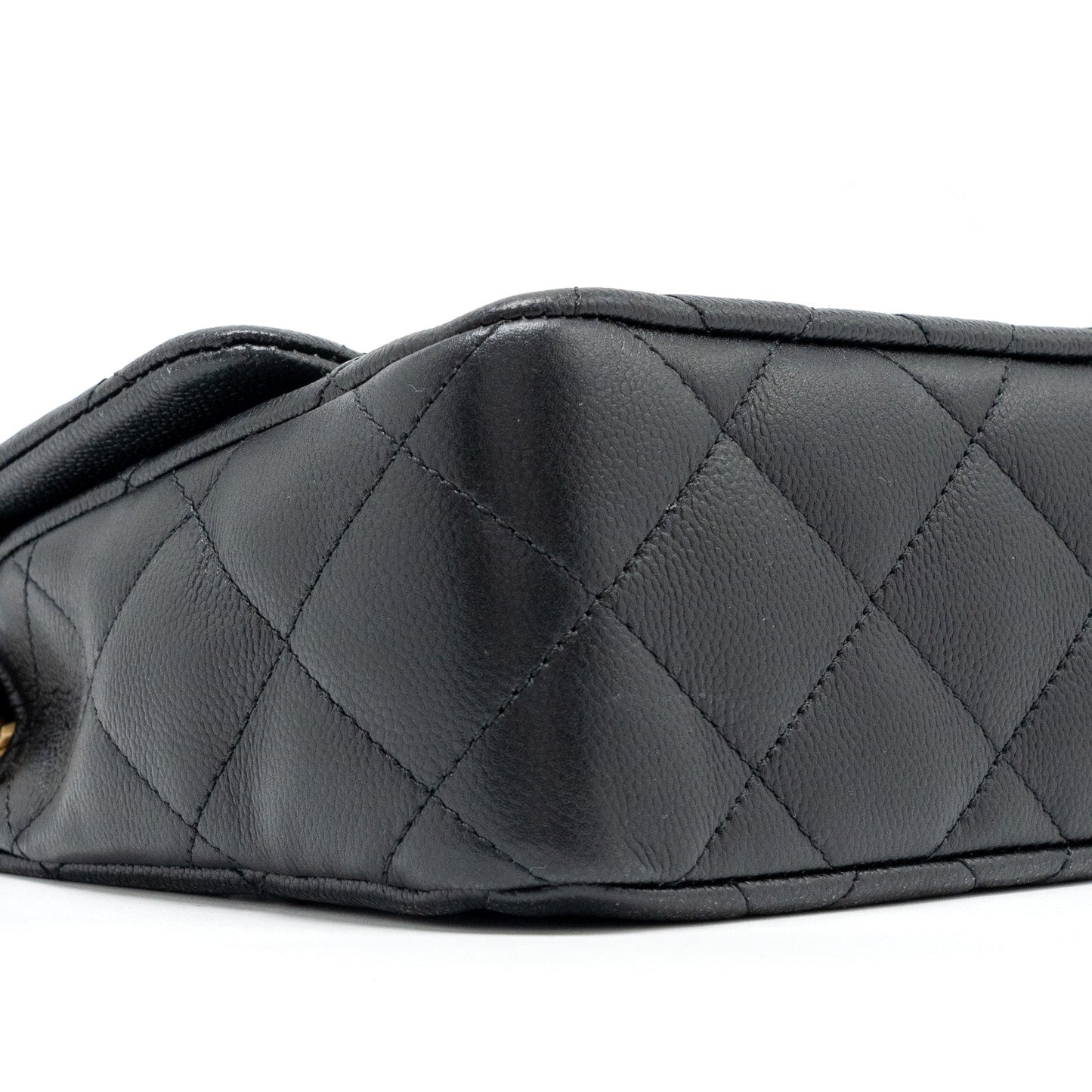 Chanel coco love flap bag adjustable chain caviar black GHW (microchip)