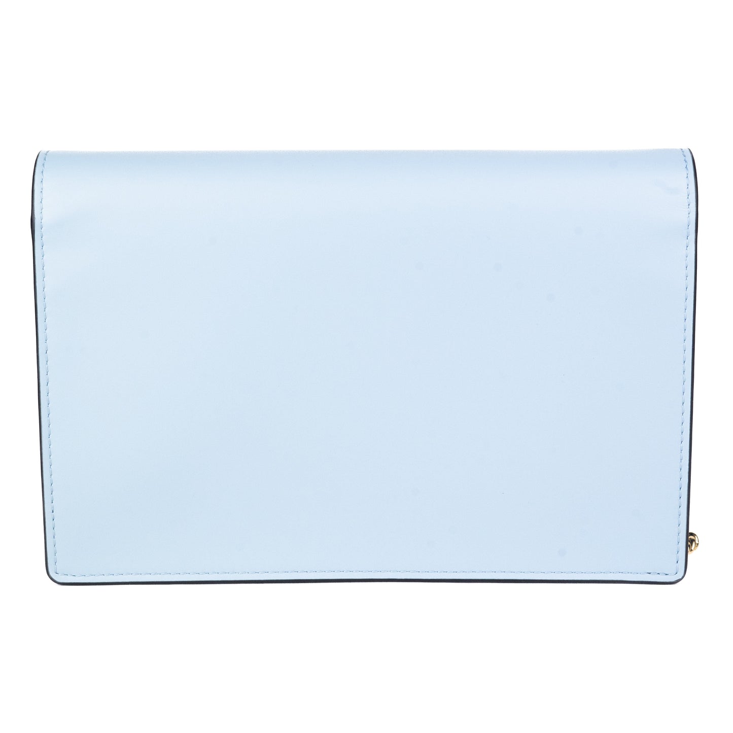 Fendi Light Blue Wallet with Chain
