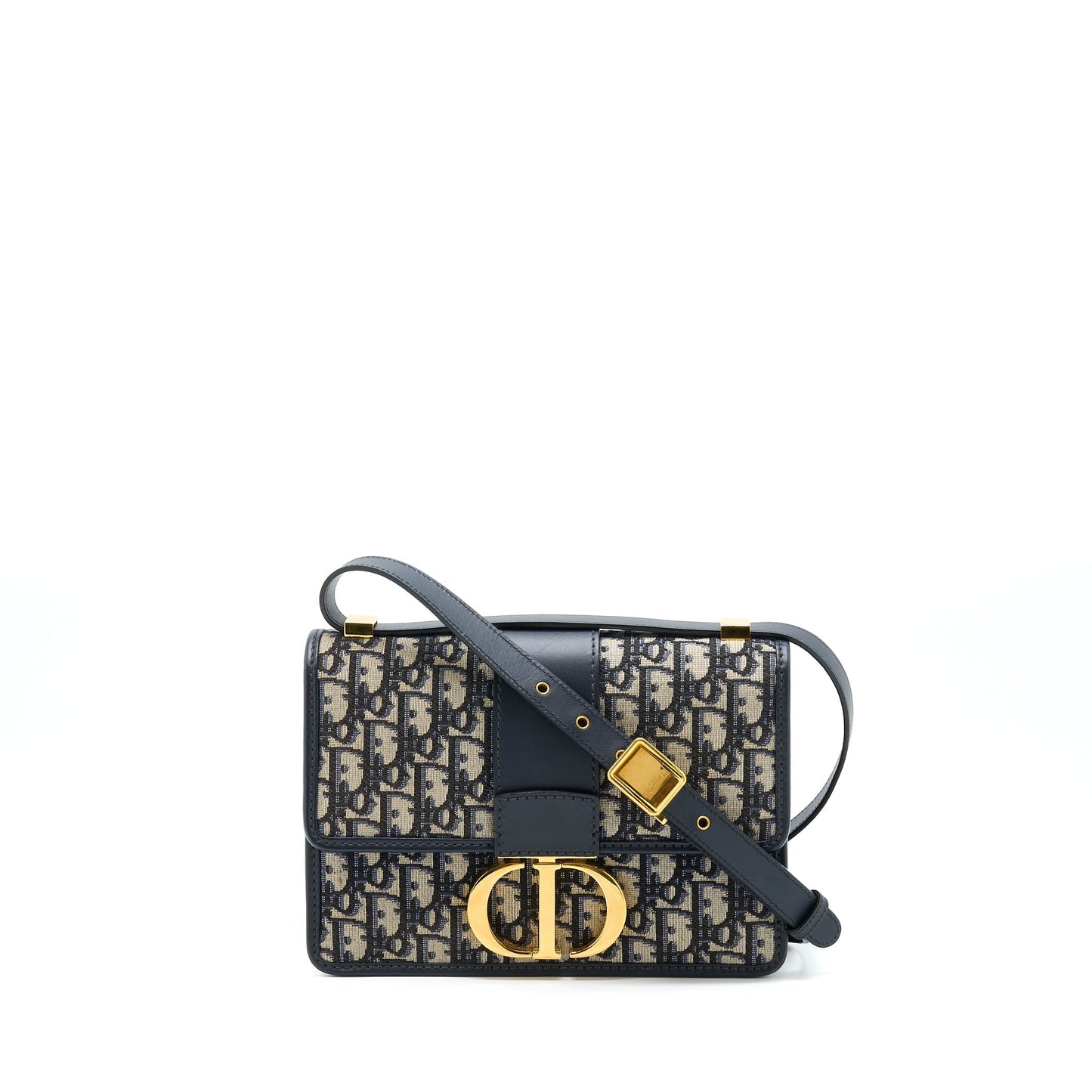 Luxury Dior Montaigne 30 Medium Bag Oblique Jacquard GHW