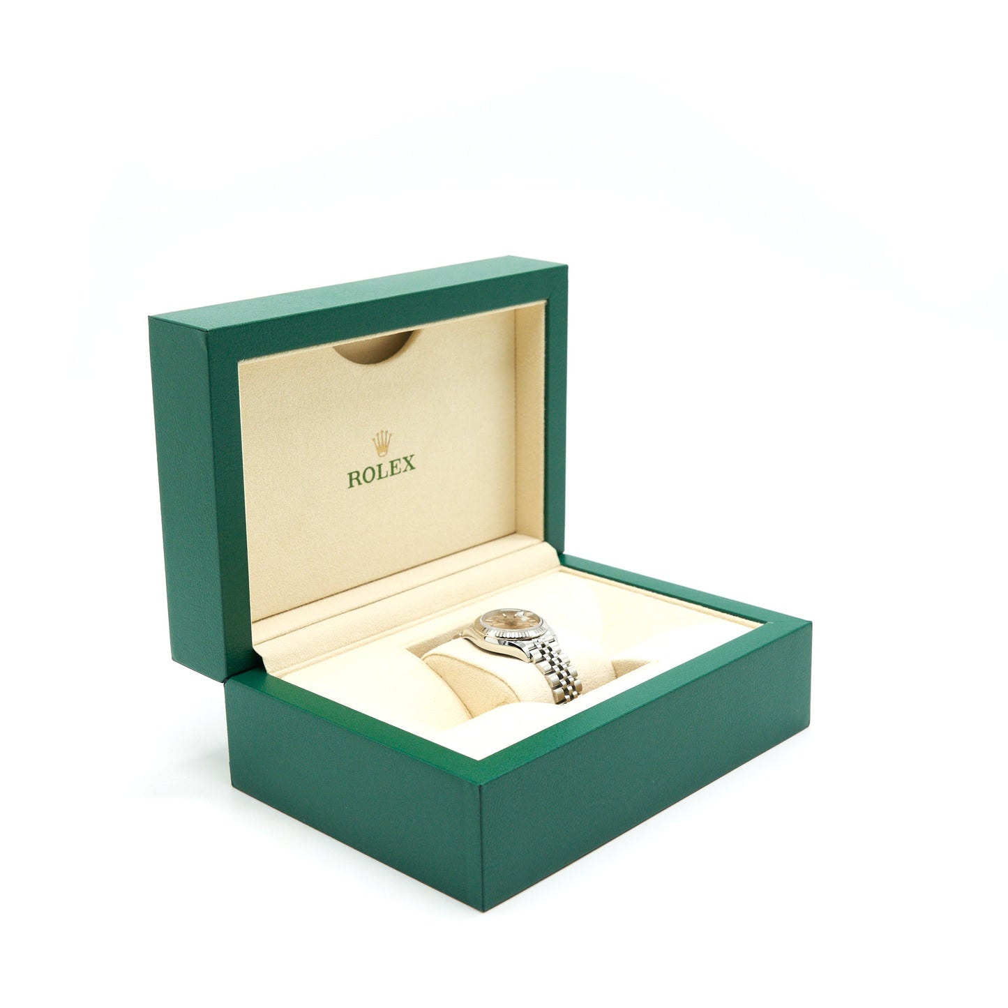 Rolex Lady datejust Oyster 28mm Pink index Oyster Steel and white Gold