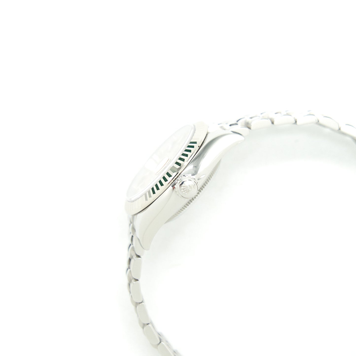 Rolex Lady datejust Oyster 28mm Pink index Oyster Steel and white Gold
