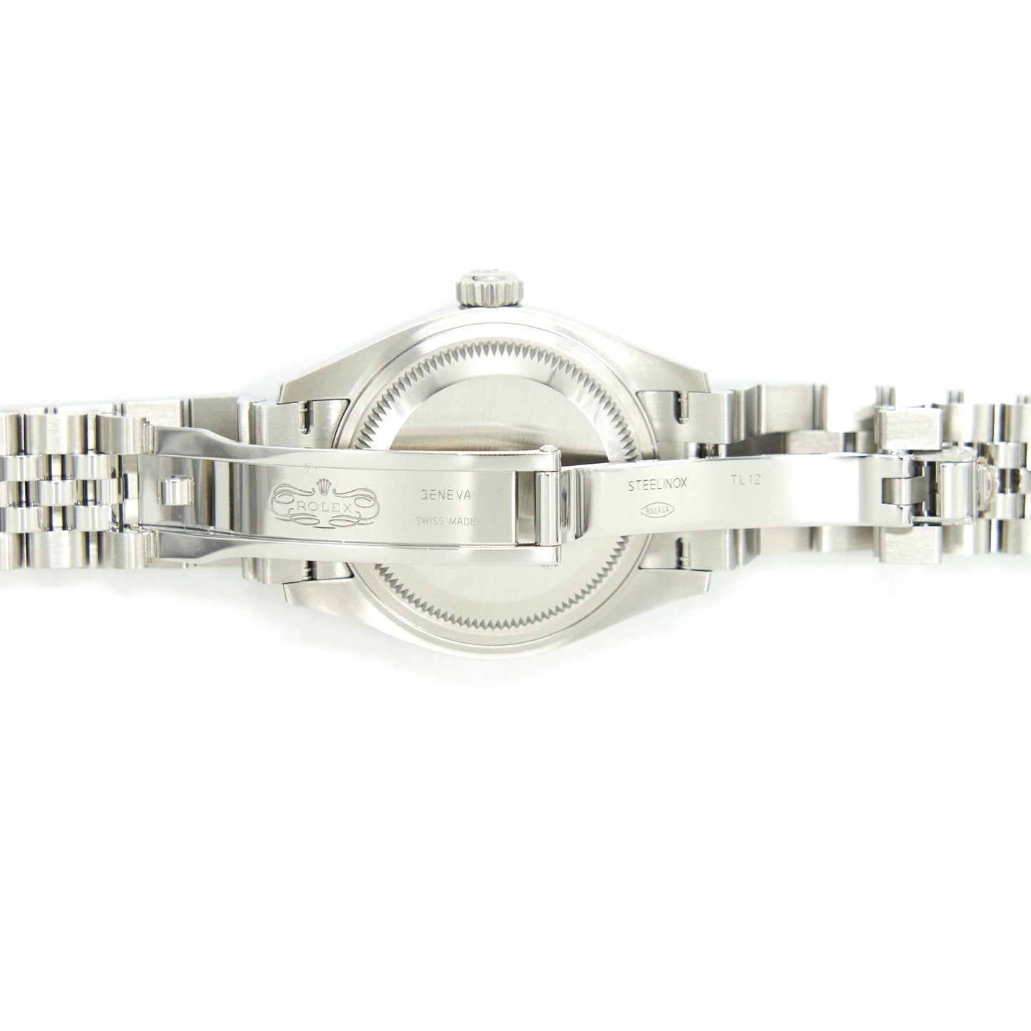 Rolex Lady datejust Oyster 28mm Pink index Oyster Steel and white Gold