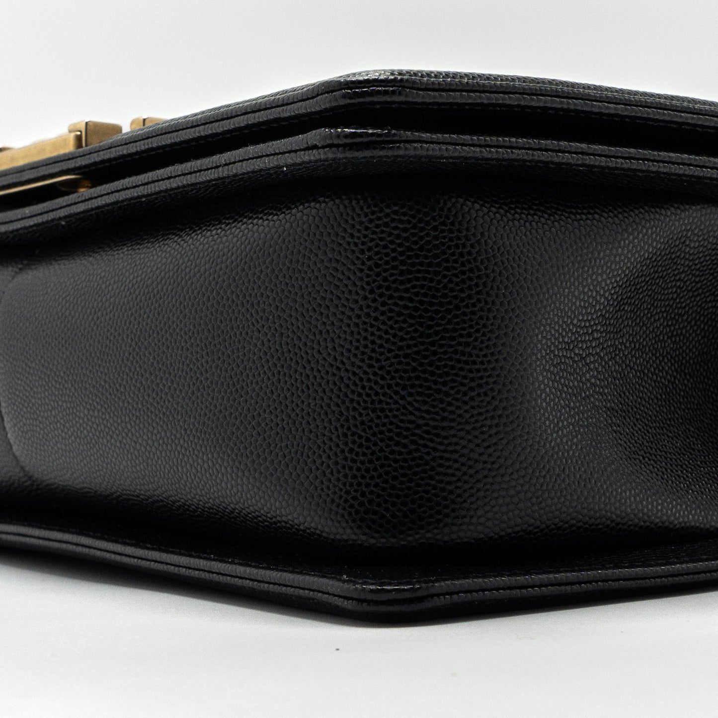Chanel Medium Classic Boy Bag Caviar Black GHW