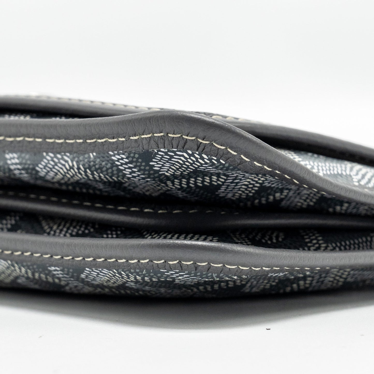 Goyard Portefeuille pochette plumet Goyardine Canvas / Leather Grey SHW