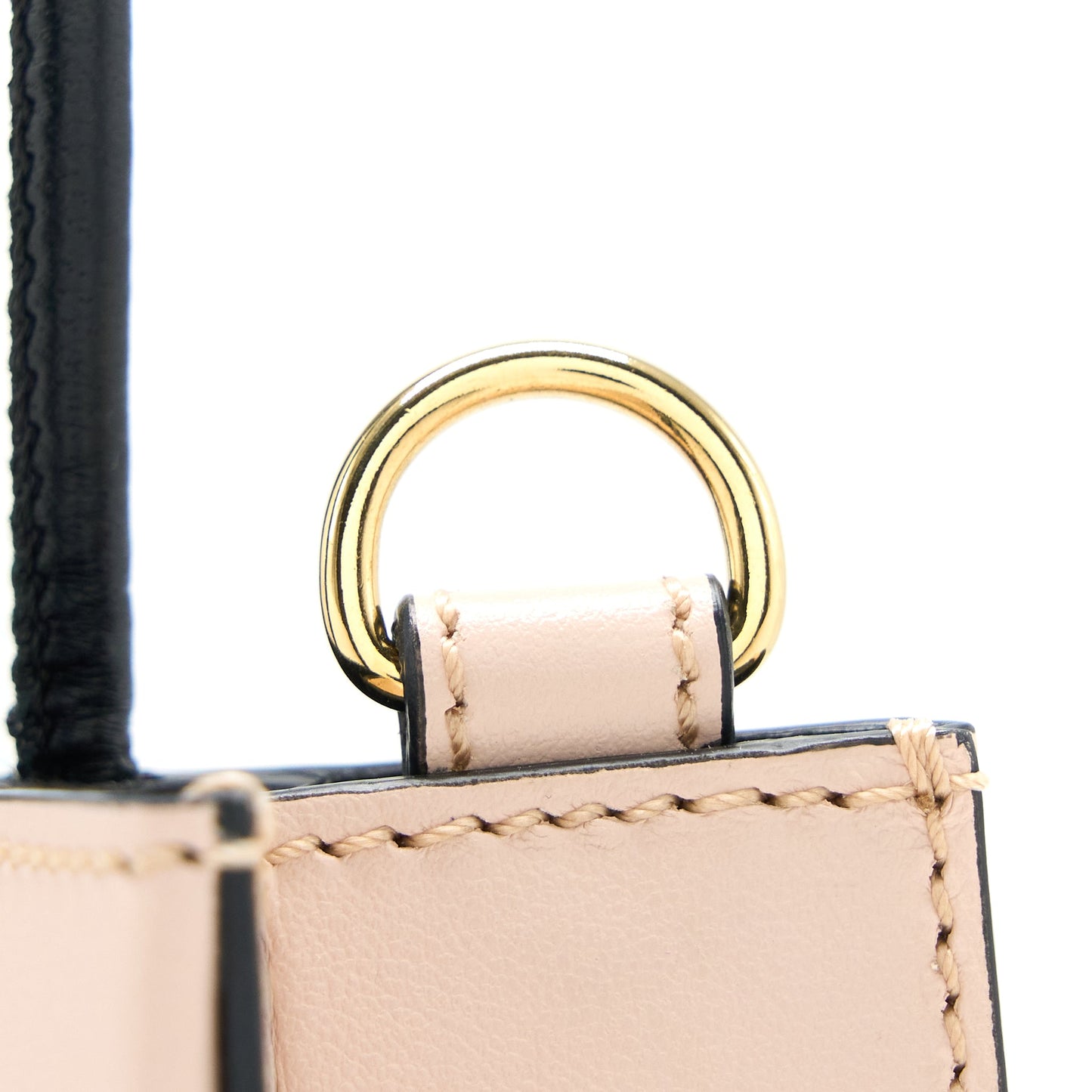 Fendi Vertical Shopping Tote Pink GHW