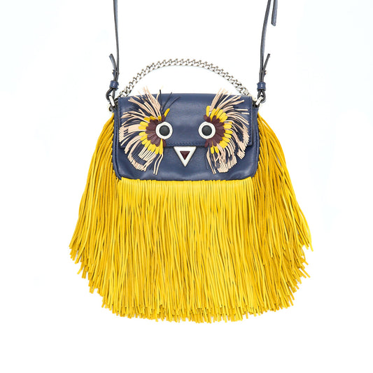 Fendi Mini Monster Crossbody Bag Multicolour