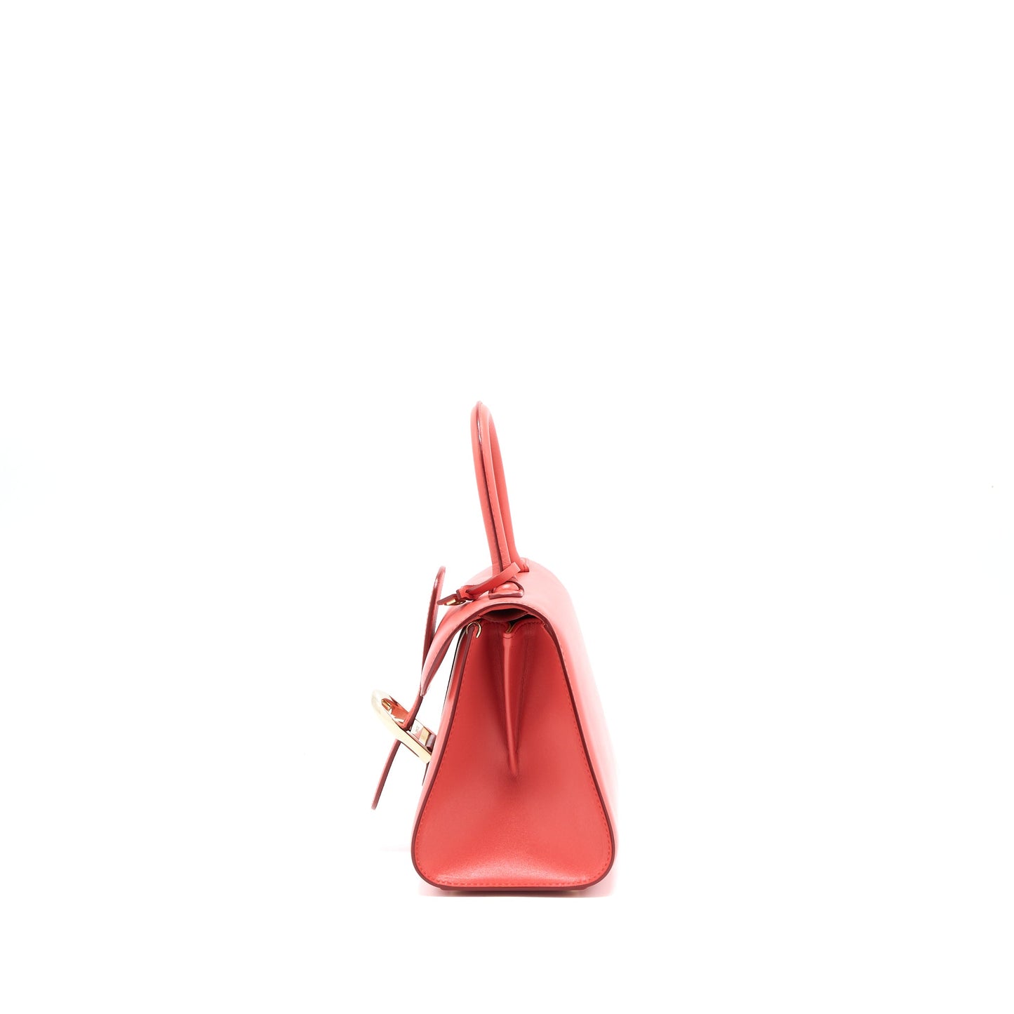 Delvaux Mini Brilliant Box Calfskin Sunset GHW