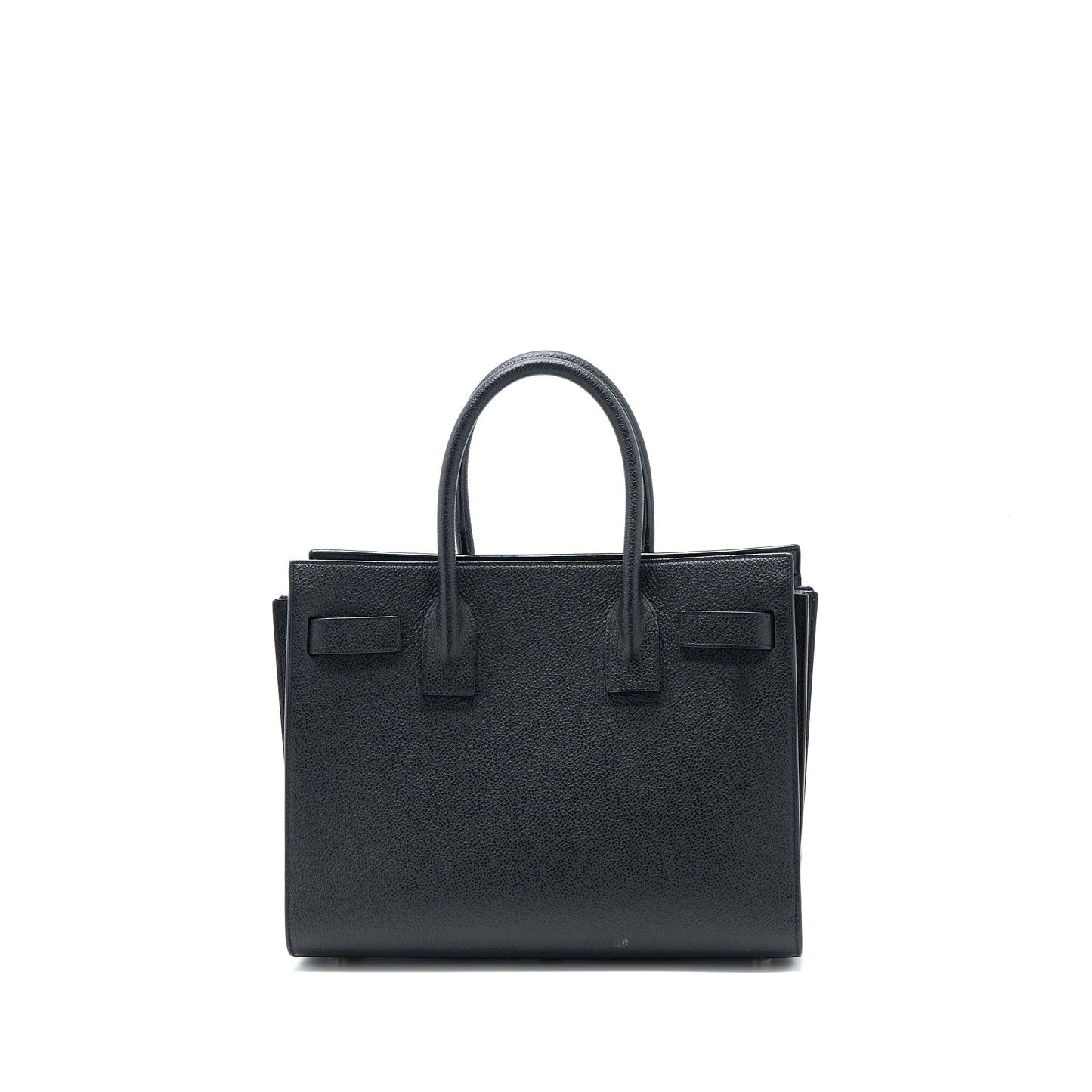 Saint Laurent Baby Sac De Jour Grained Calfskin Black SHW