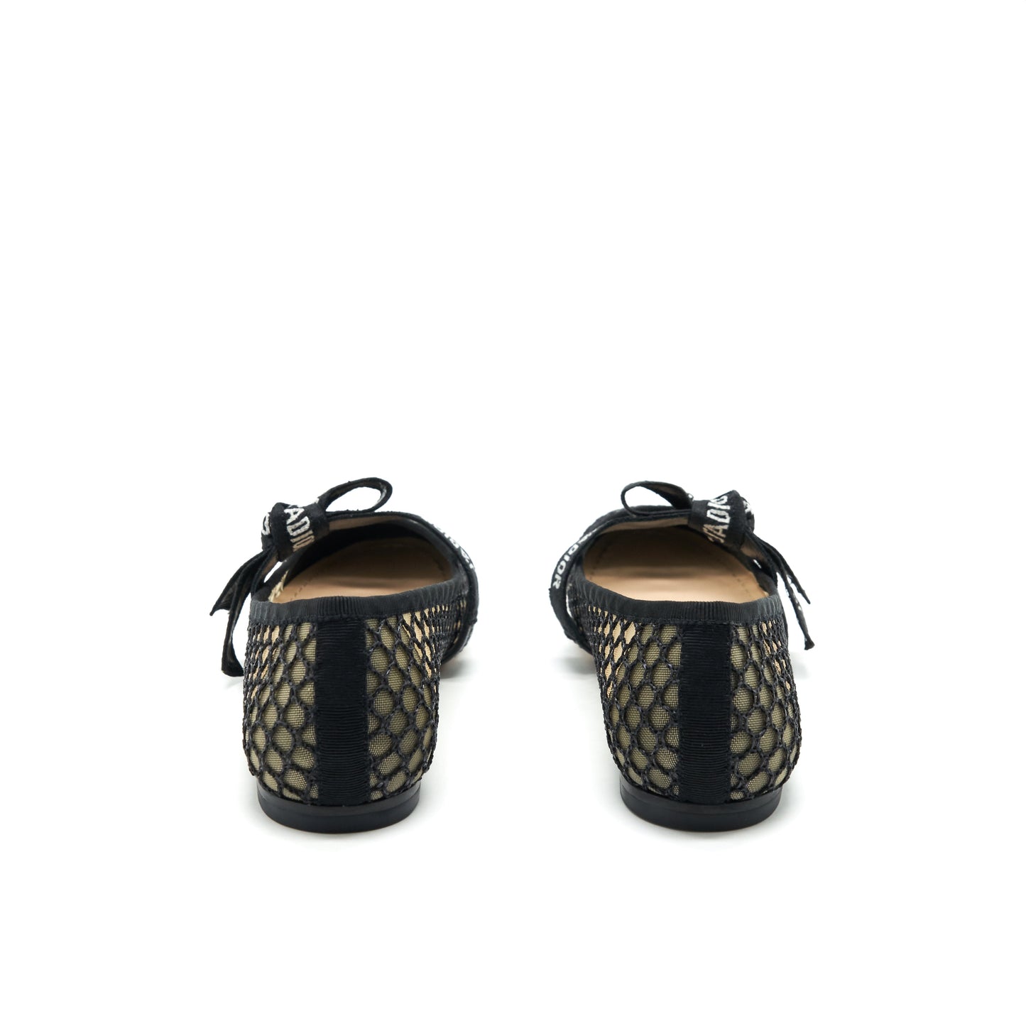 Luxury Dior Size 35.5 Ballet Flats Black