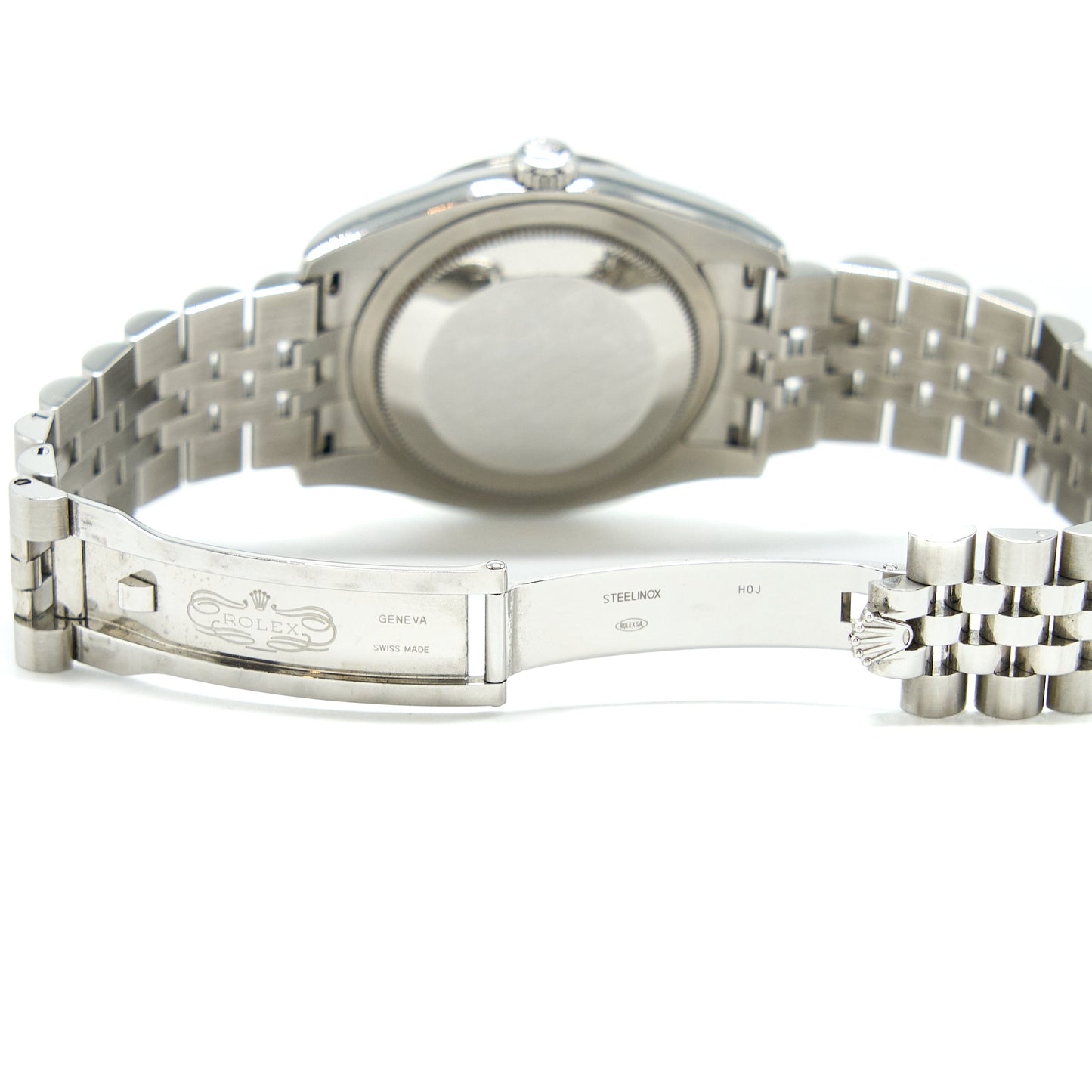 Rolex Datejust 36 Oyster Perpetual, Stainless Steel ladies watch with Diamonds Model 116244