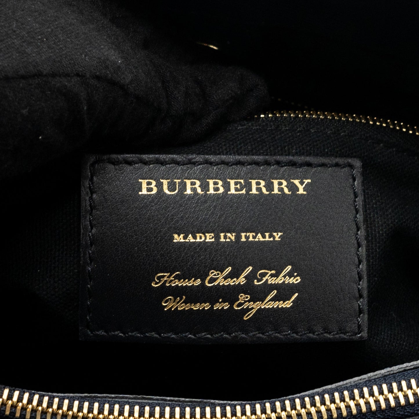BURBERRY THE Large BANNER BAG CALFSKIN Dark Blue/MULTICOLOUR GHW