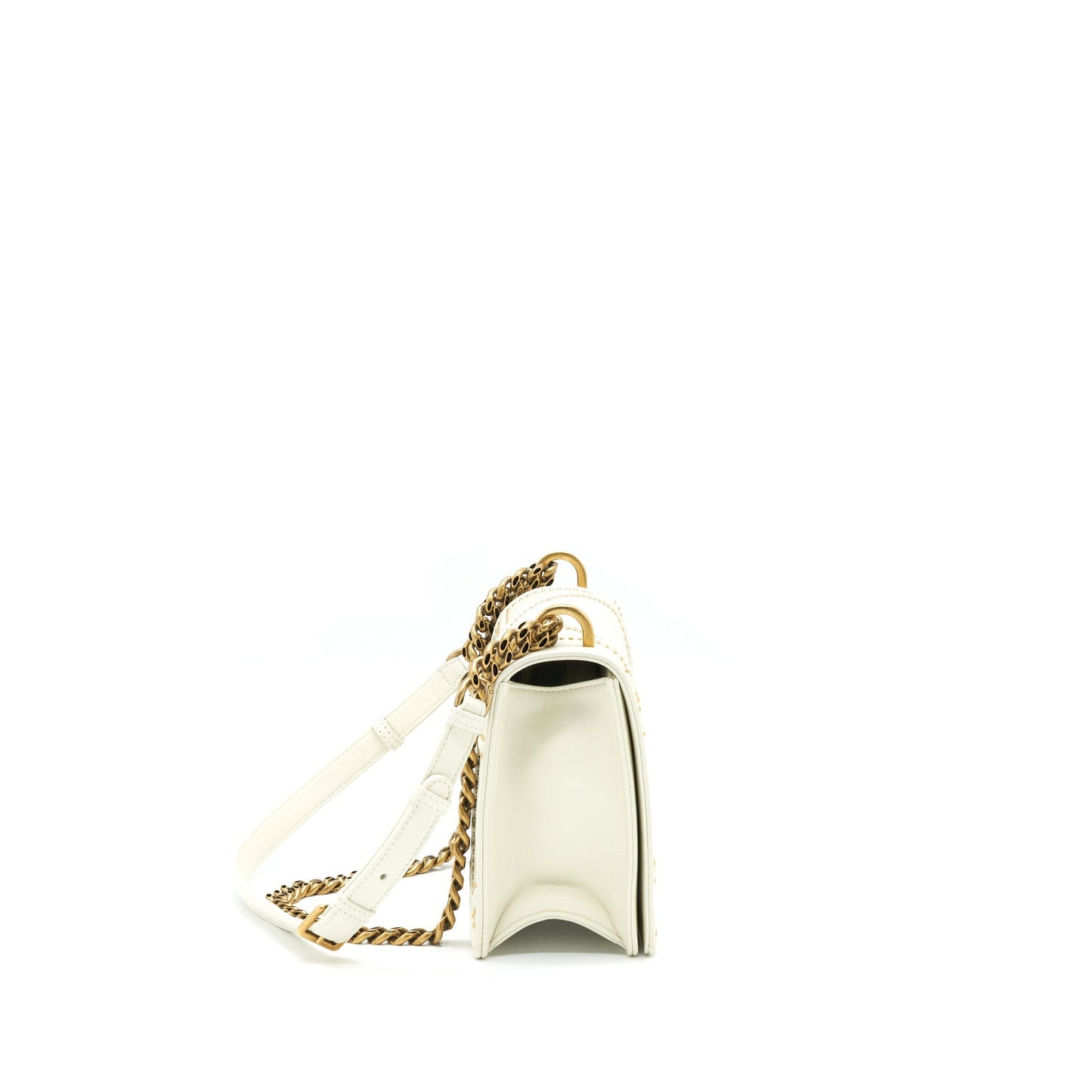 Luxury Dior Medium studded Luxury Diorama White GHW