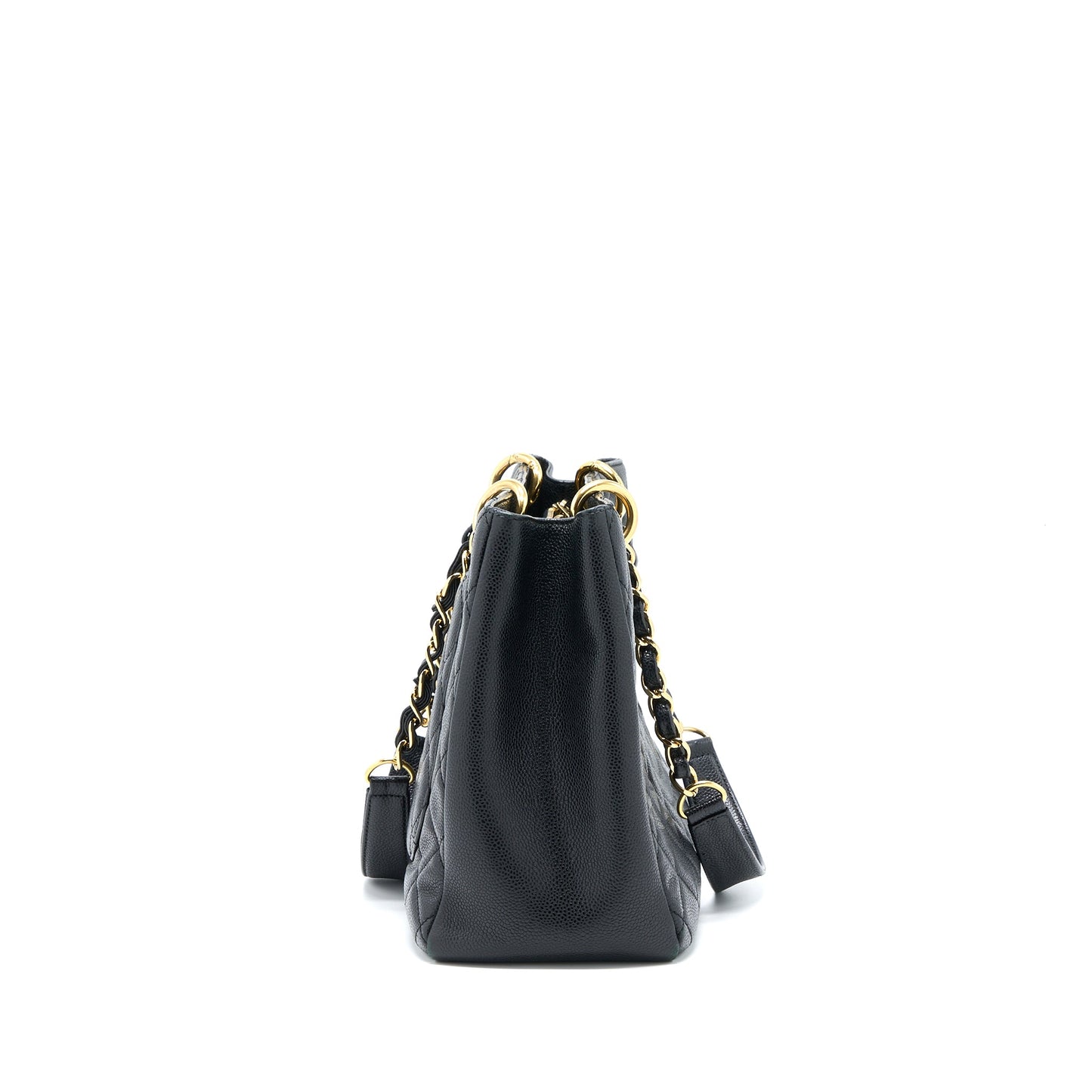 Chanel Grand Shopping Tote Bag Caviar Black GHW