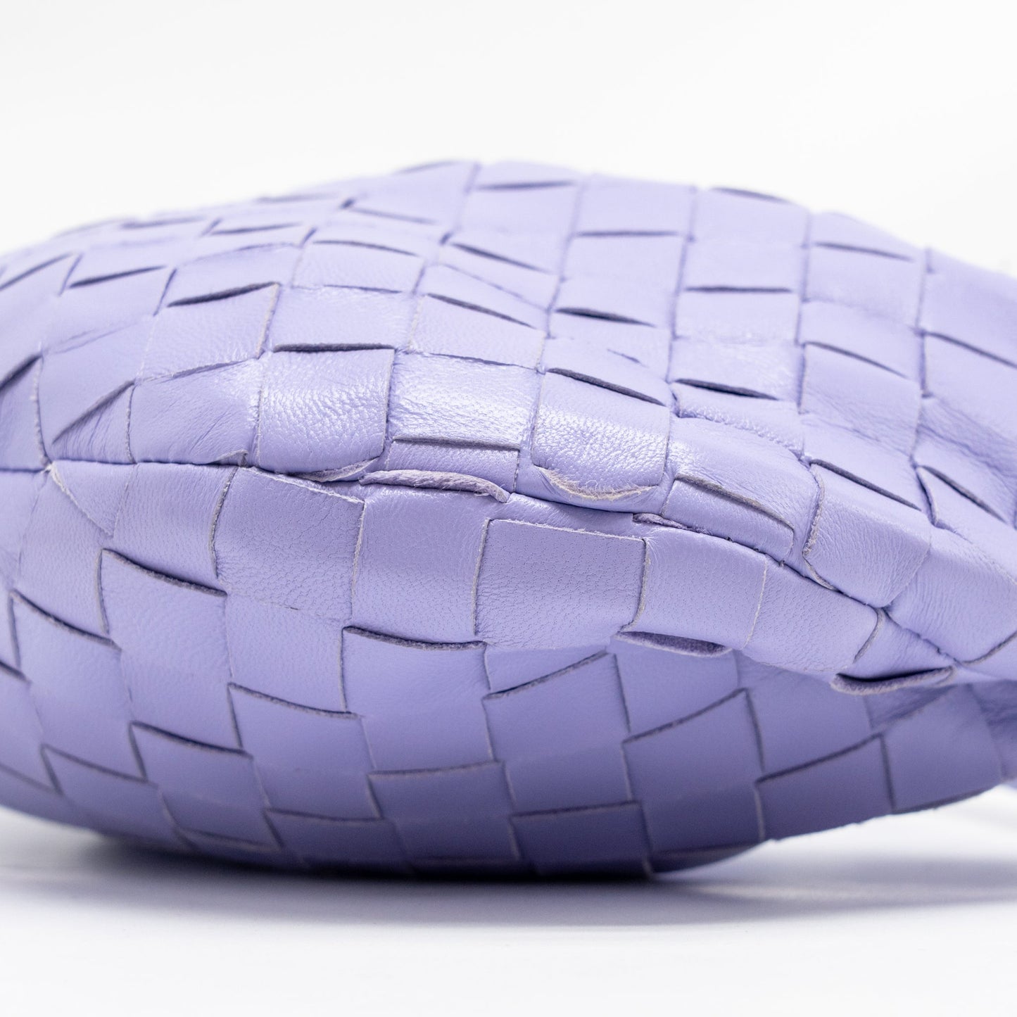 Bottega Veneta Mini Jodie Lambskin Purple SHW
