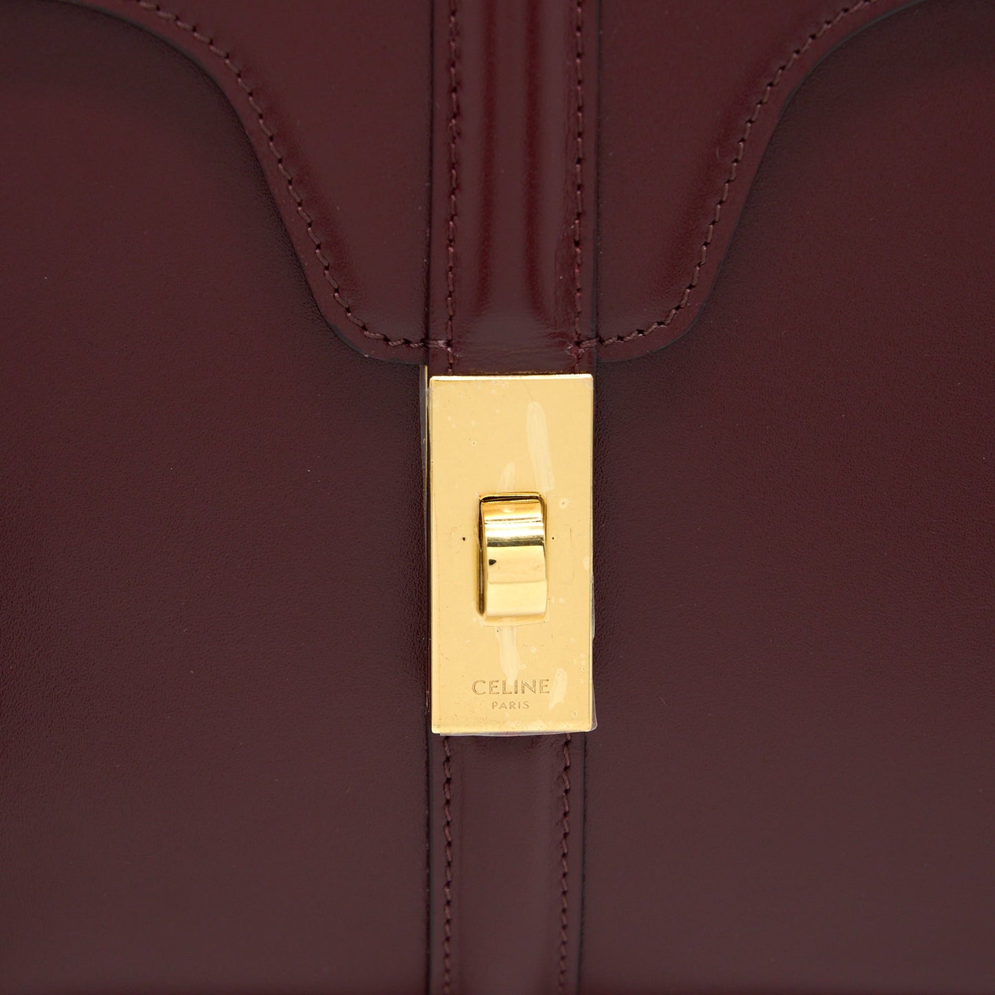 Celine Small 16 Bag Light Burgundy Calfskin GHW
