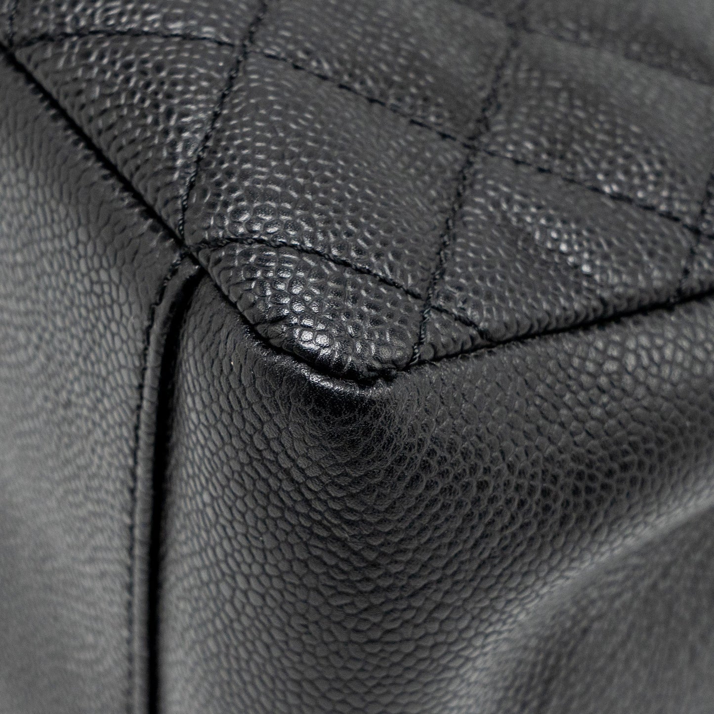 Chanel Grand Shopping Tote bag Caviar Black GHW