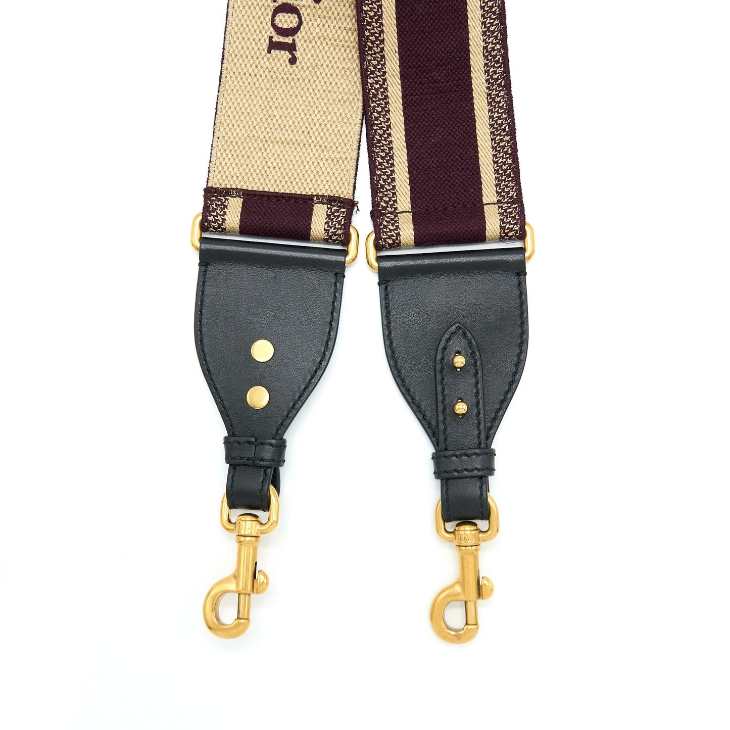 Luxury Dior Shoulder Strap Burgundy/Multicolour GHW