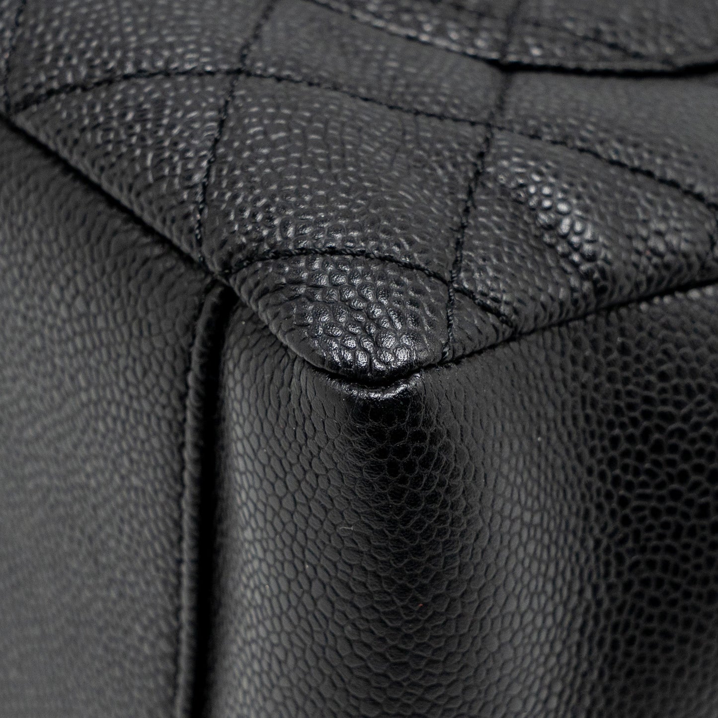 Chanel Grand Shopping Tote bag Caviar Black GHW