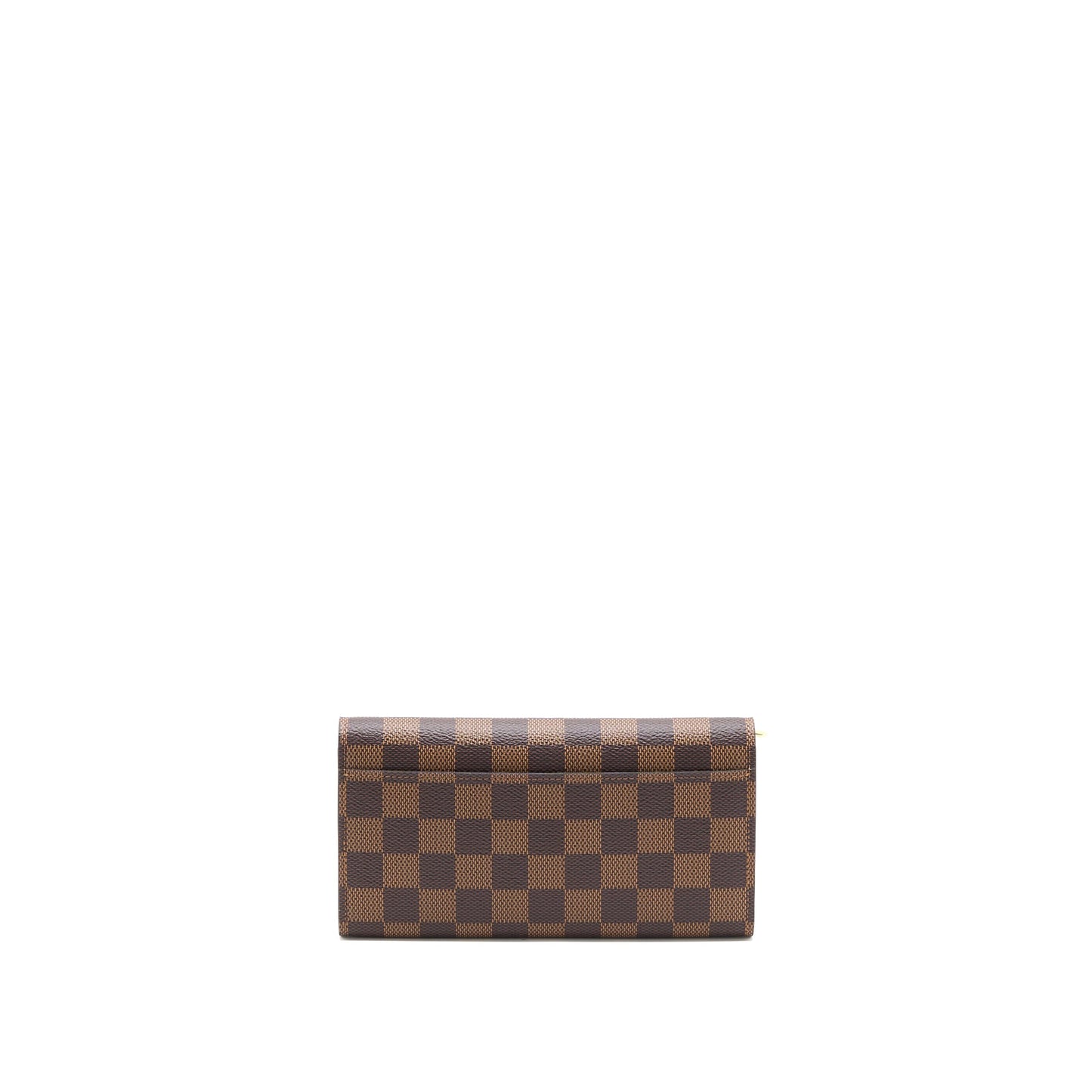 Louis Vuitton Sarah Wallet Damier Ebene Canvas GHW