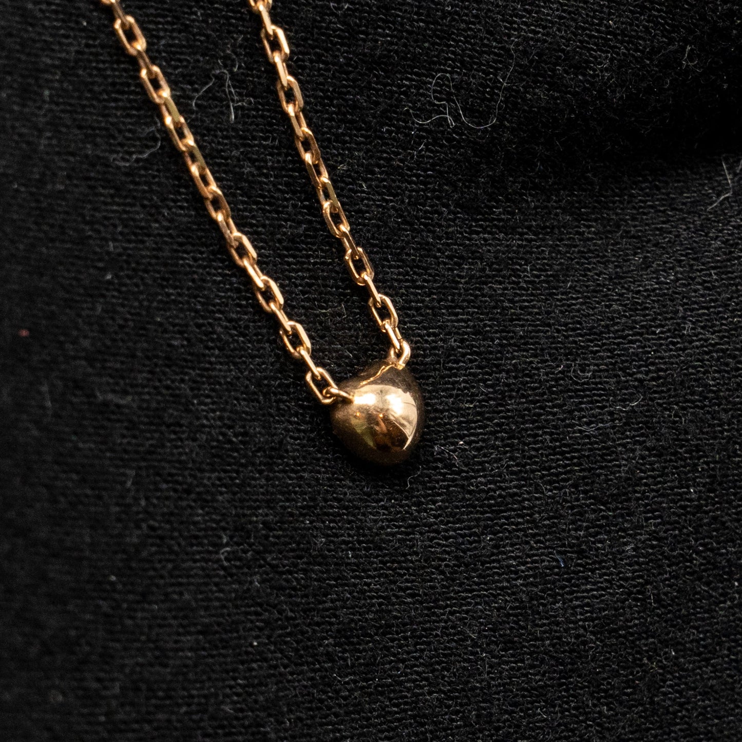 Cartier Diamants Legers Necklace Rose Gold, Diamond