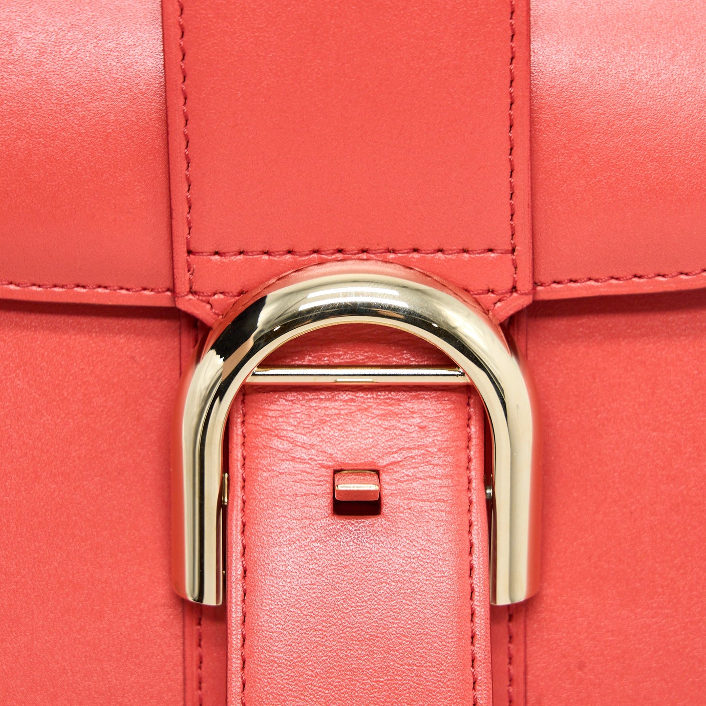 Delvaux Mini Brilliant Box Calfskin Sunset GHW