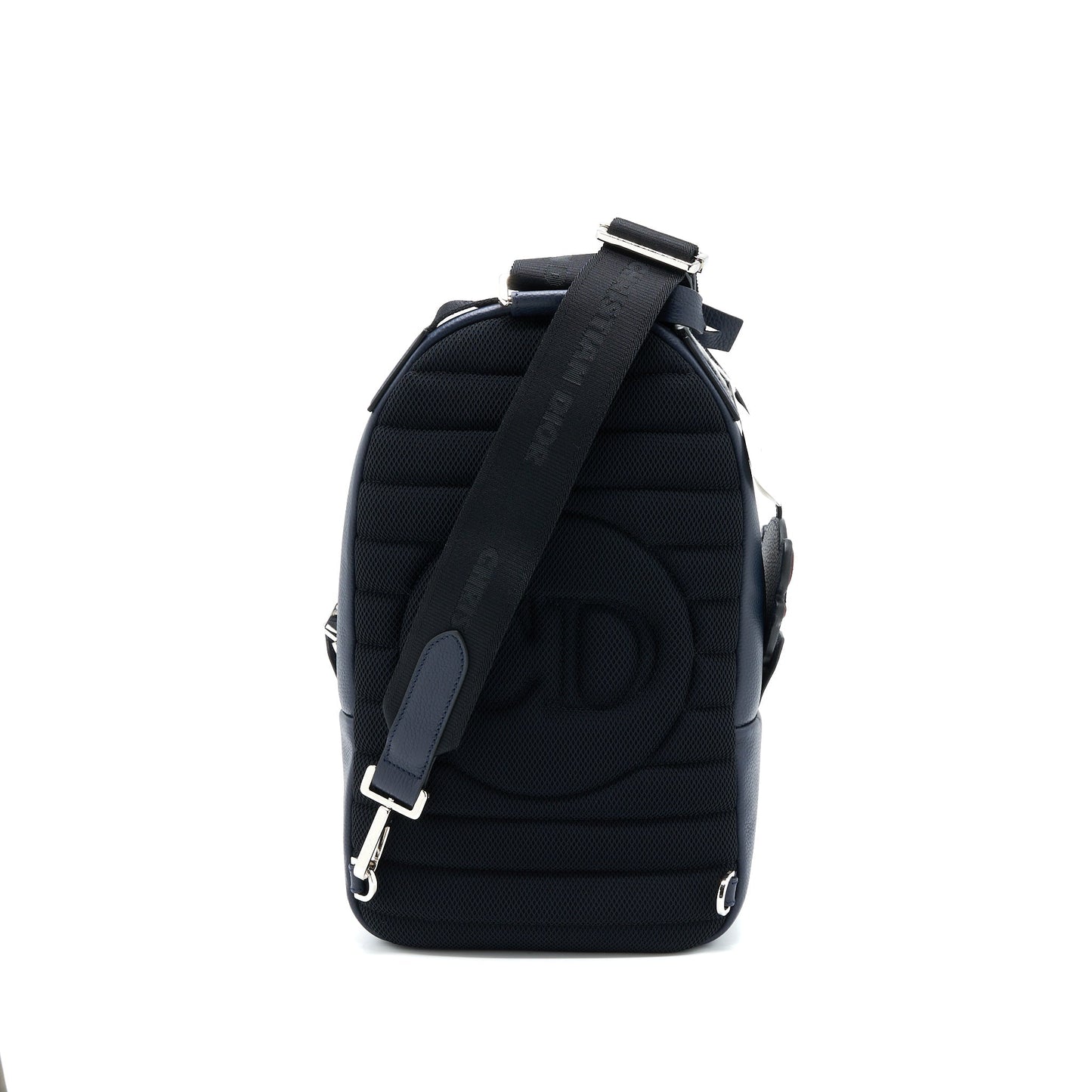 Luxury Dior x Stussy Year Of The Ox Sling Bag Calfskin Navy Multicolour SHW