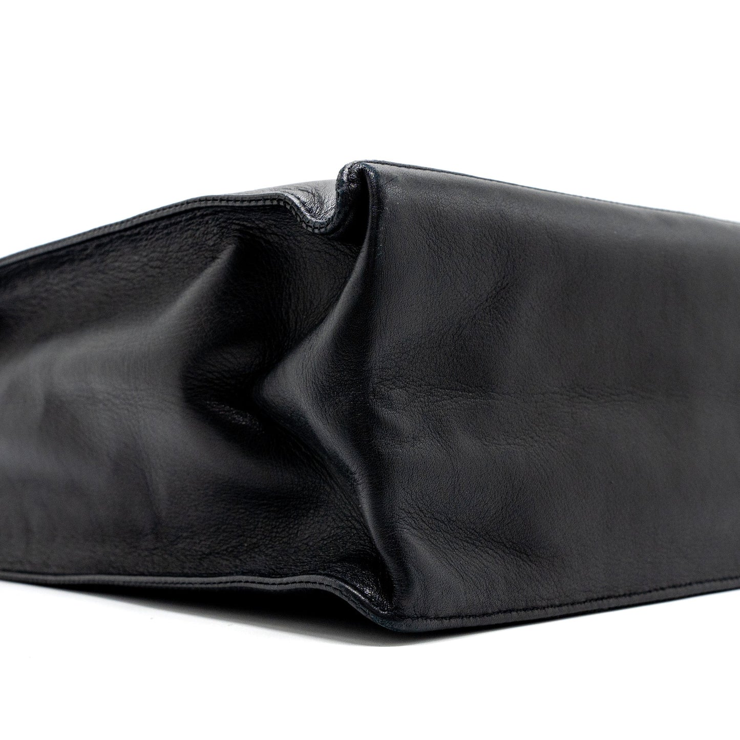 Chanel Vintage Tote Bag Calfskin Black GHW