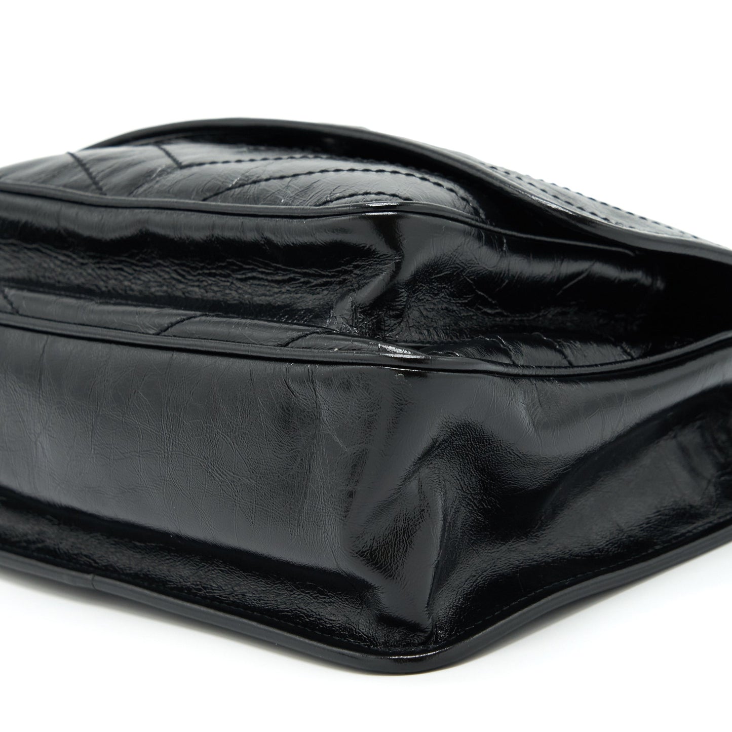 Saint Laurent/YSL Medium Niki Bag Calfskin Black SHW