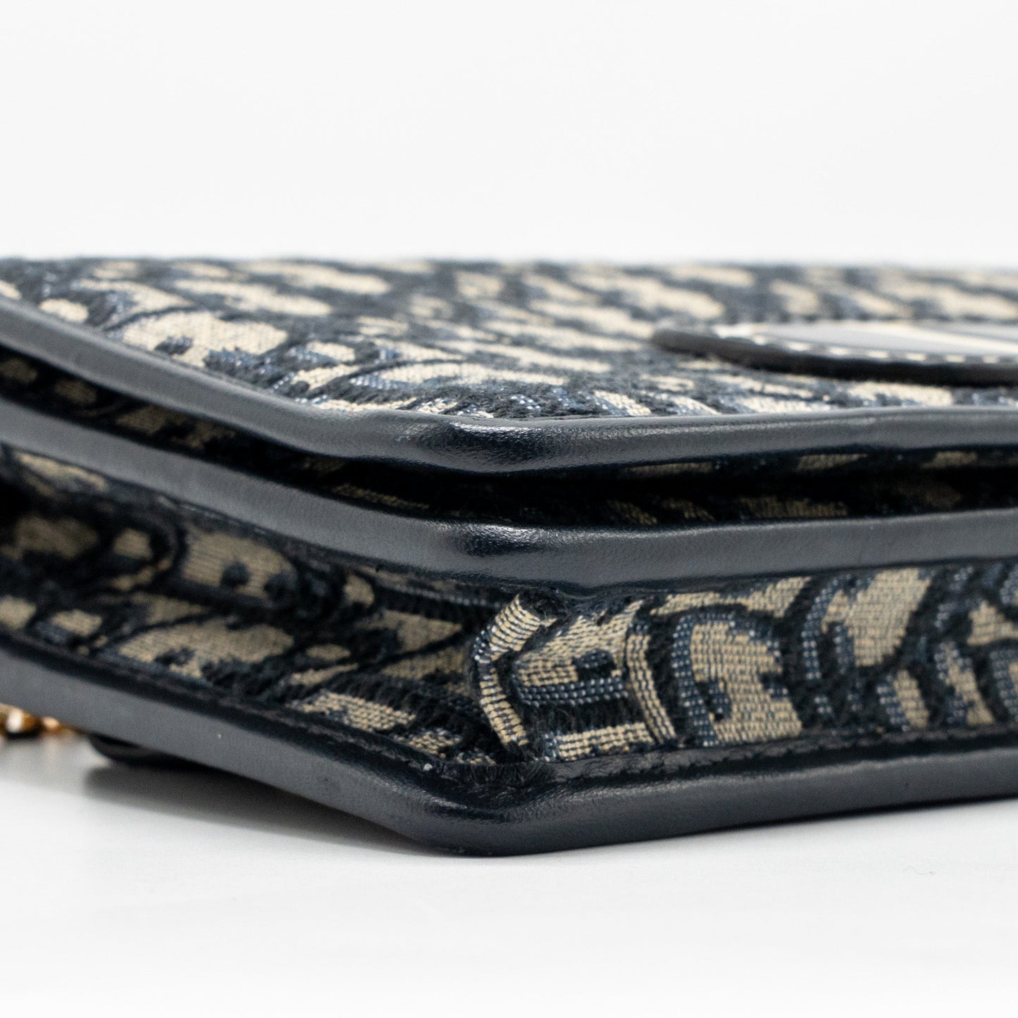 Dior 2-in-1 30 Montaigne Pouch Dior Oblique Jacquard Blue GHW