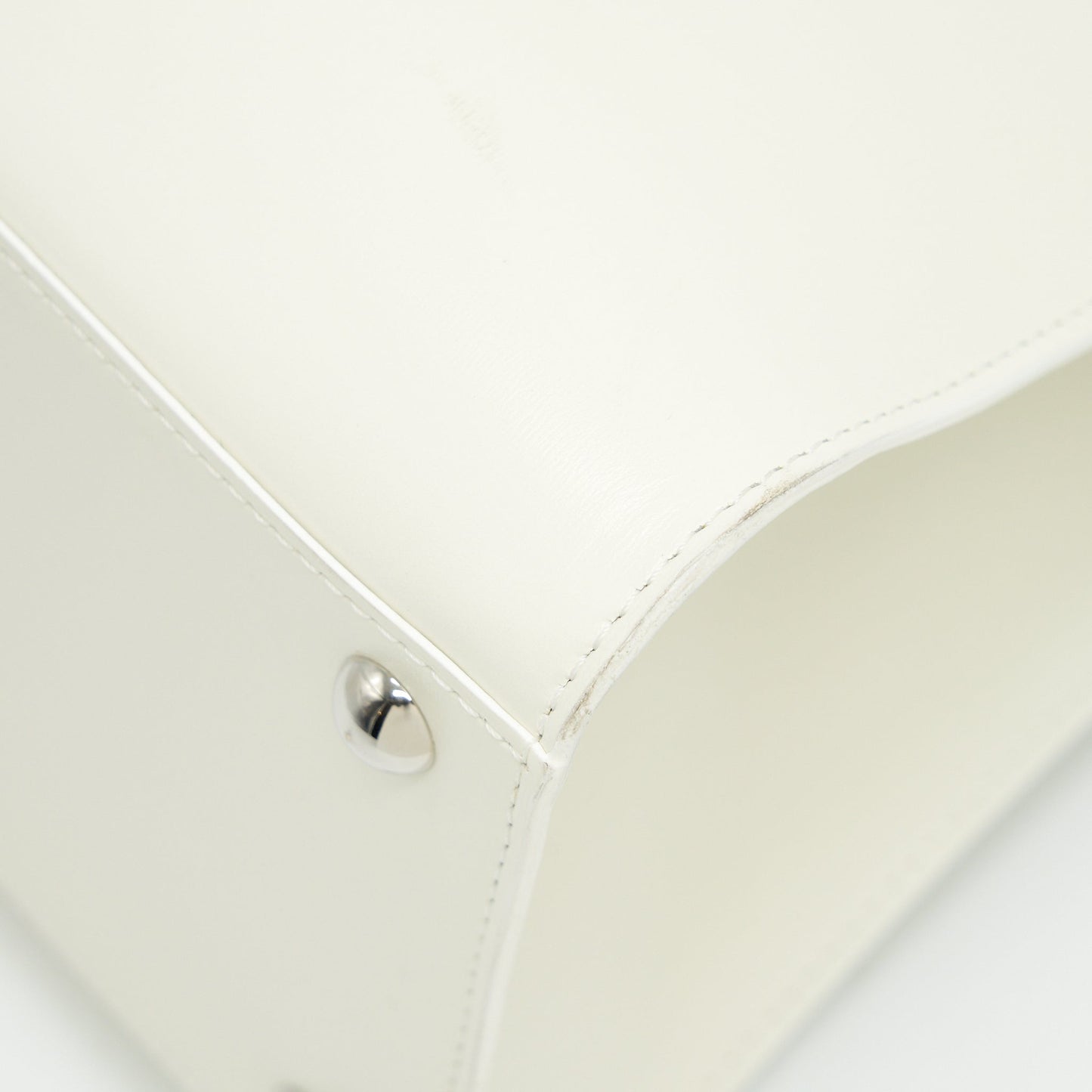 Delvaux Brilliant MM in White Box Calfskin WHW