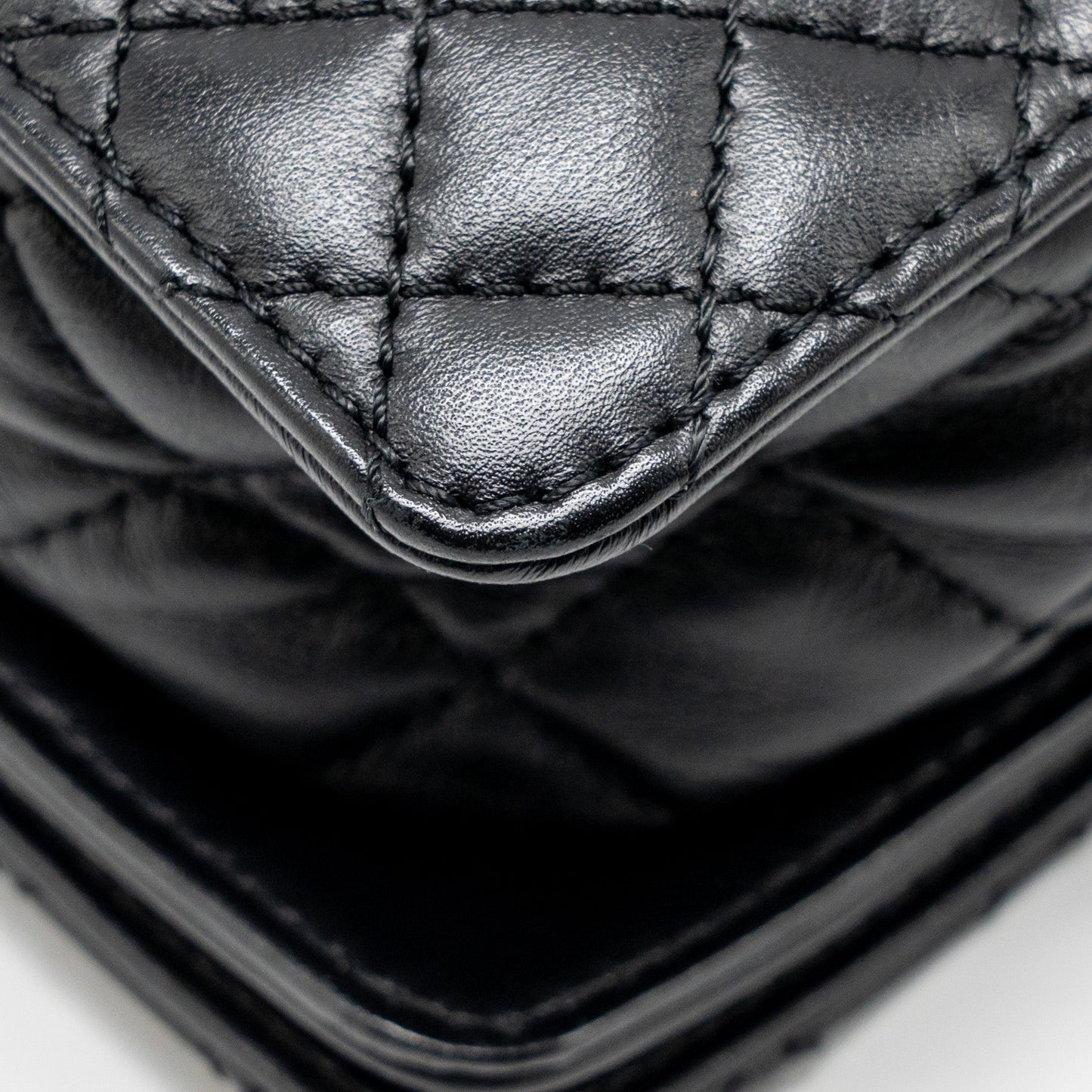 Chanel Multi Chain Boy Bag Calfskin/Tweed Black SHW