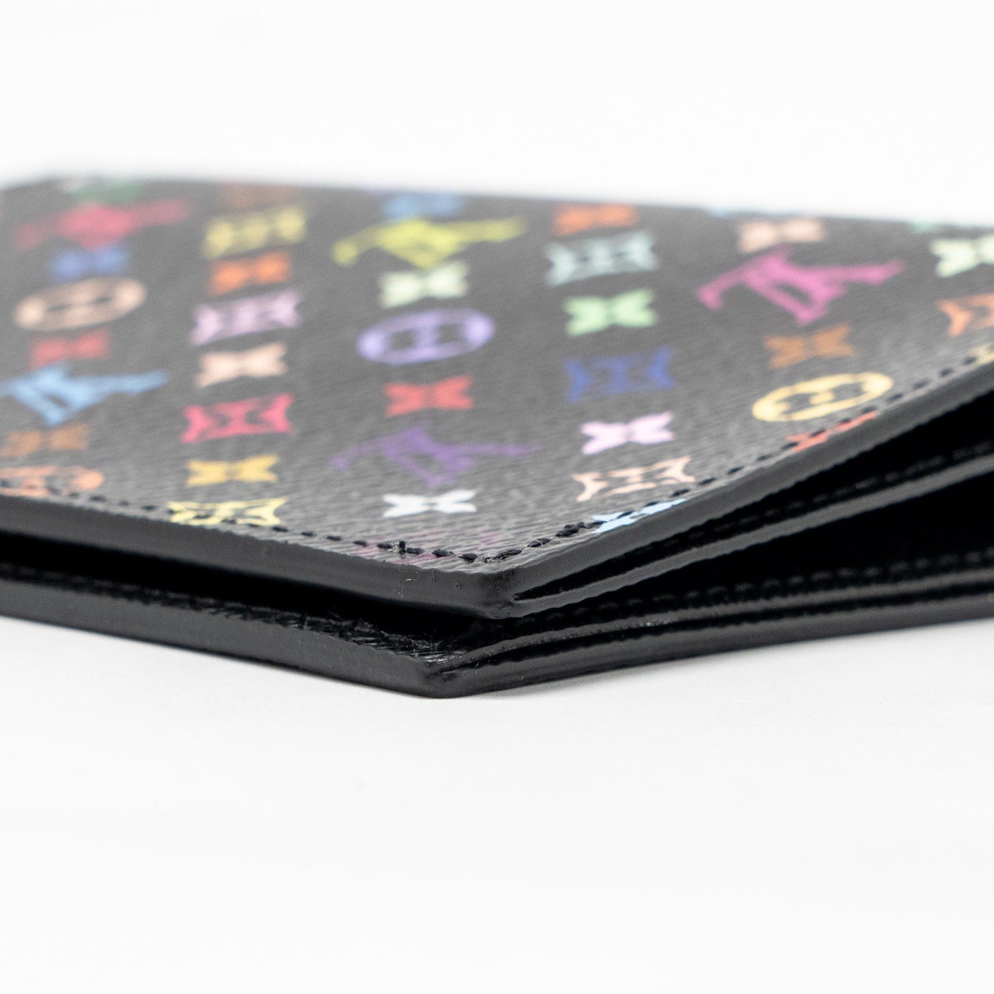 Louis Vuitton x TM Passport Cover Black/Multicoloured Monogram Canvas