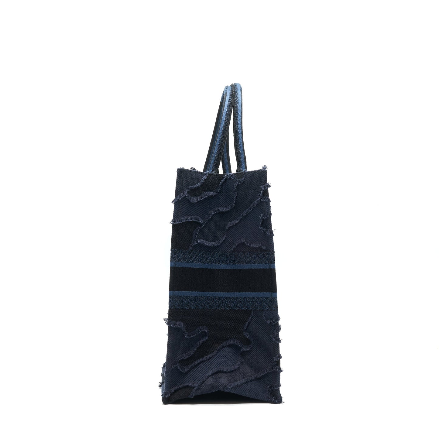 Christian Luxury Dior Luxury Dior Book Tote Denim Blue