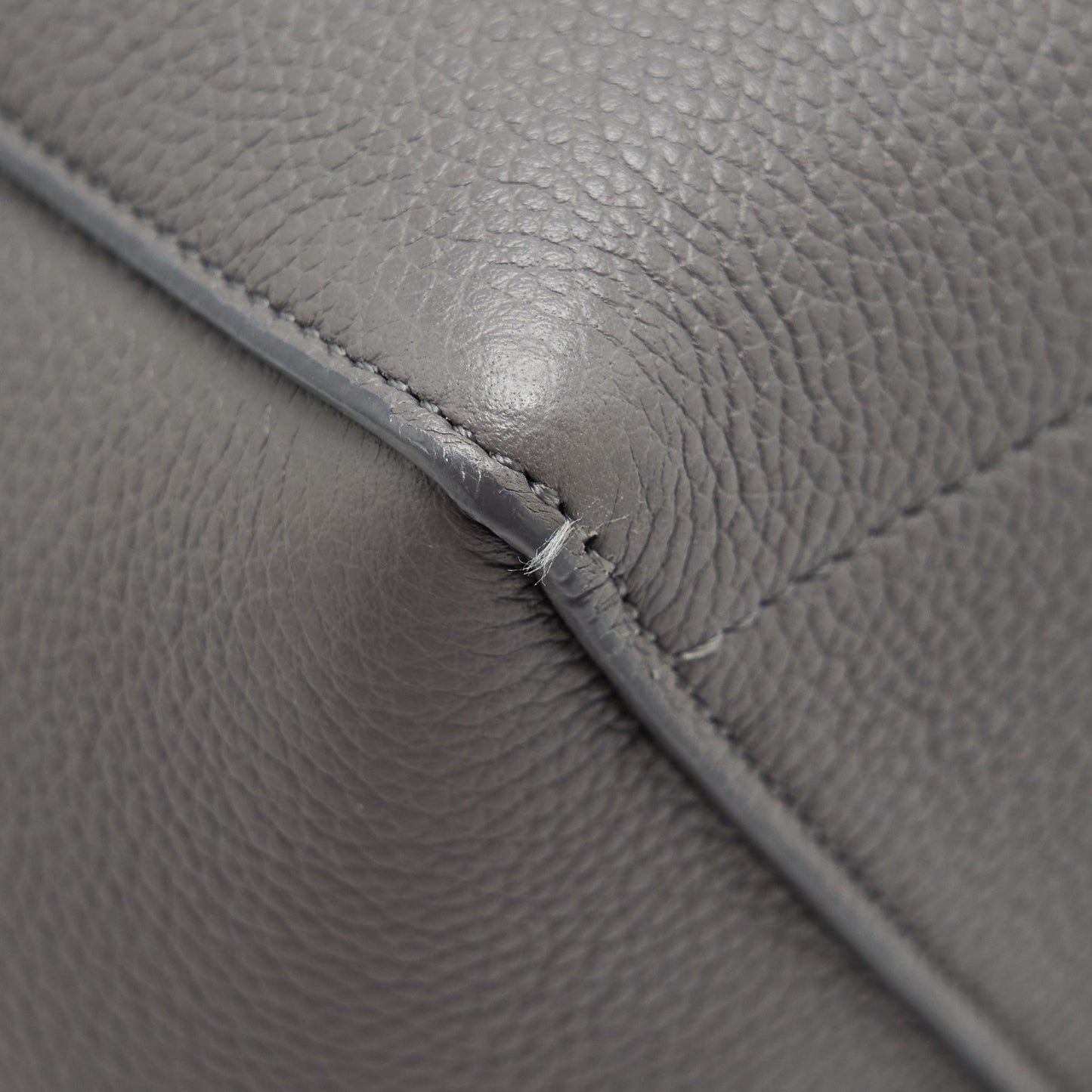 Celine Sangle Bucket bag grey GHW
