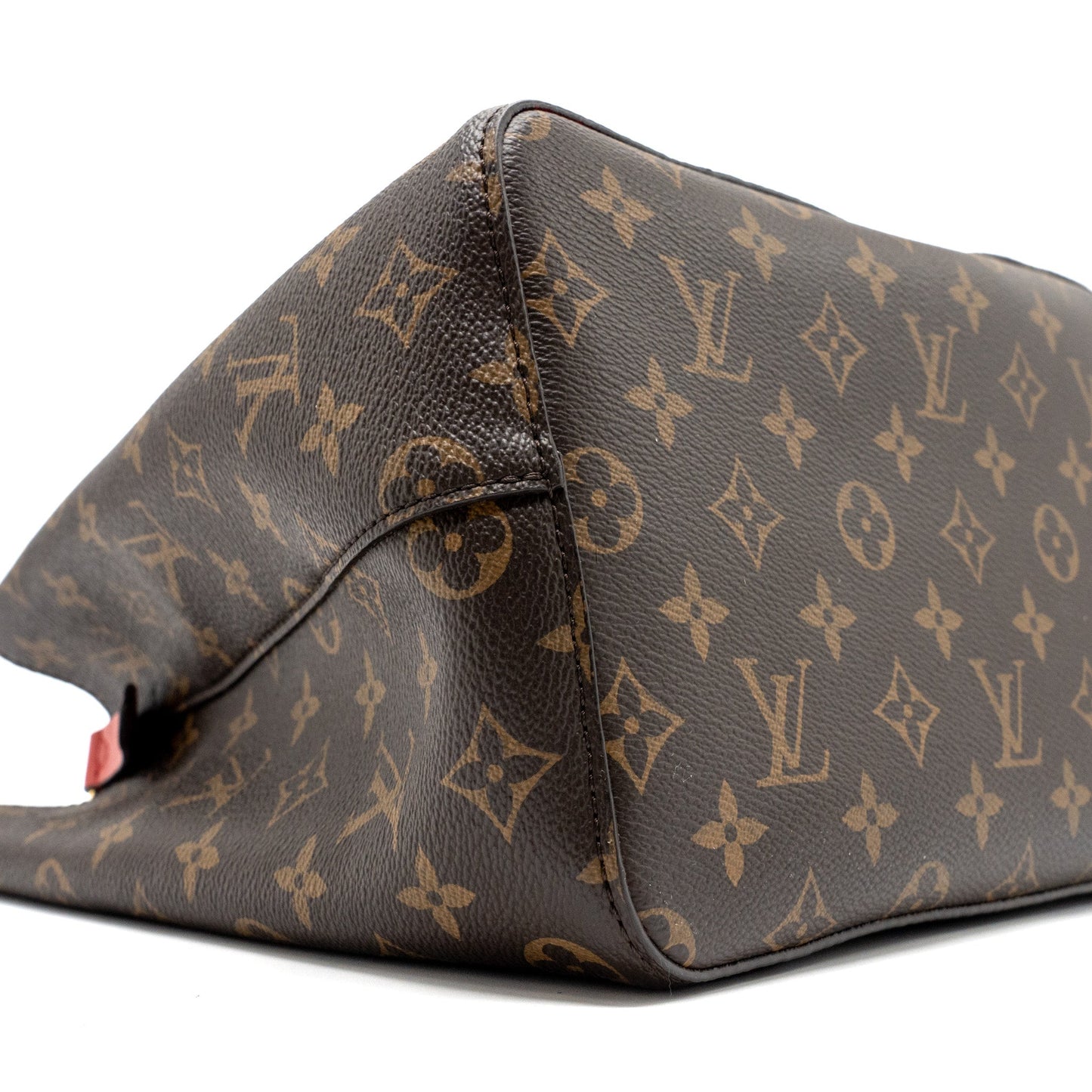 Louis Vuitton neonoe monogram canvas / red GHW