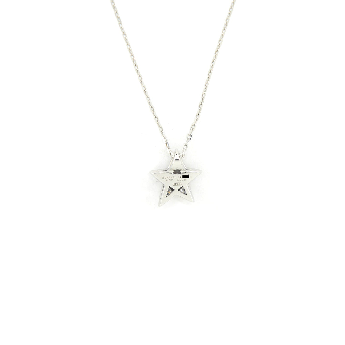 Chanel Comete Geode Necklace Small version 18k White Gold with diamonds