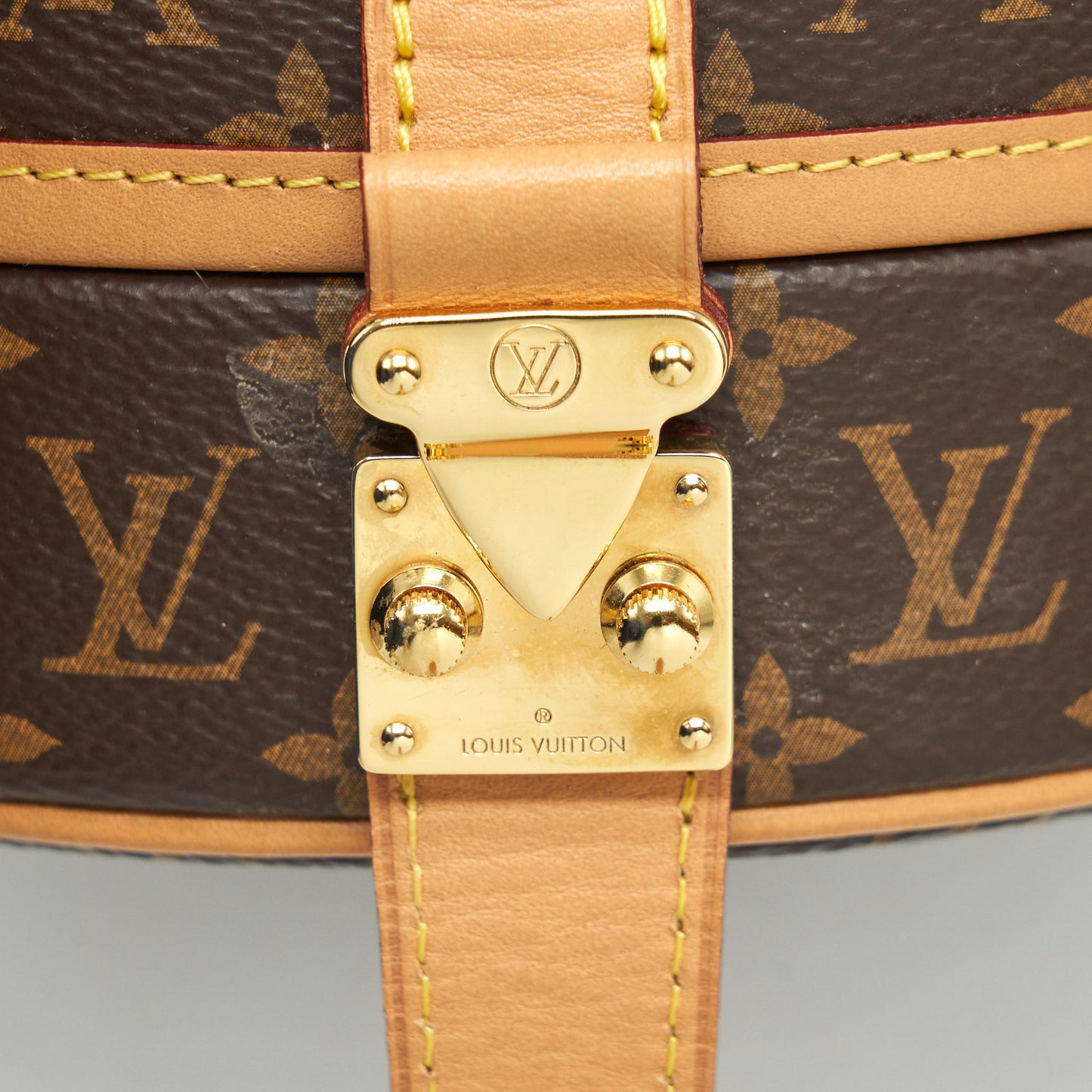 Louis Vuitton Petite Boite Chapeau Monogram Canvas GHW