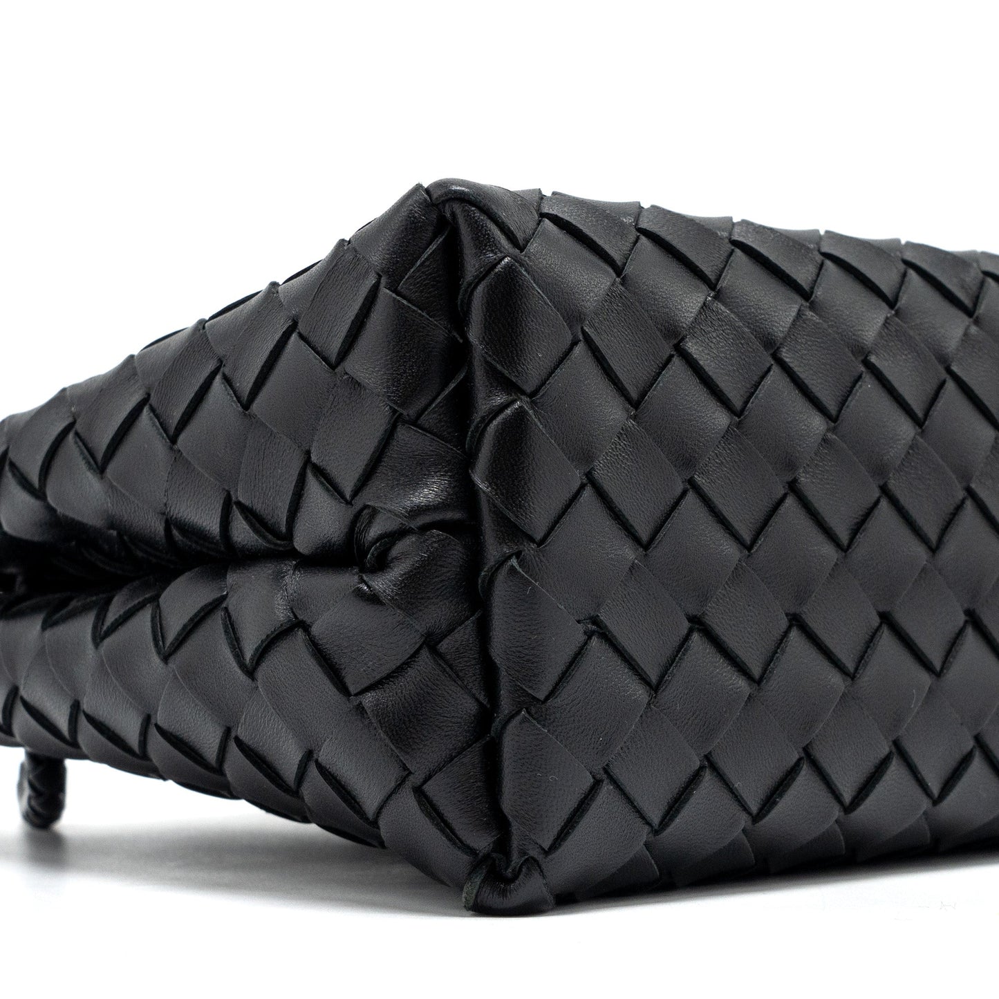 Bottega Veneta Small Andiamo Bag Lambskin Black GHW