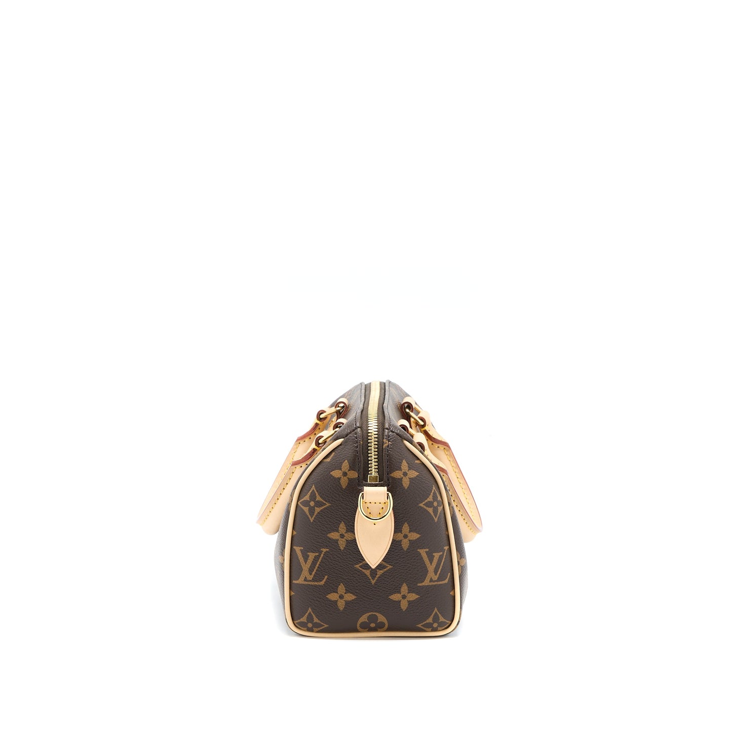 Louis Vuitton Speedy Bandouliere 20 Monogram Canvas With Fuchsia Strap