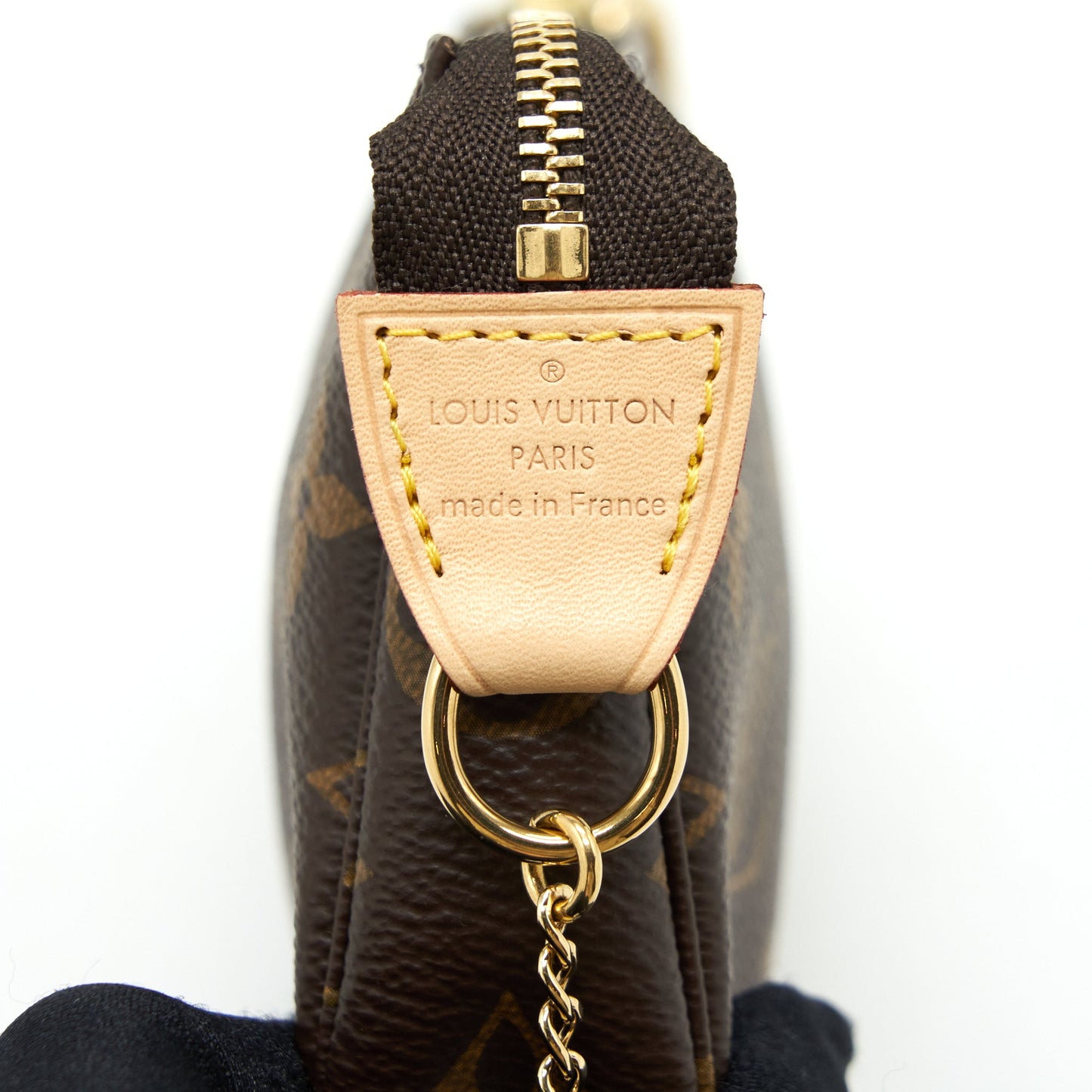 Louis Vuitton Mini Pochette Monogram Canvas GHW