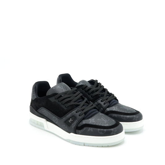 Louis Vuitton Size 9 Men’s Trainer Sneaker Monogram Black