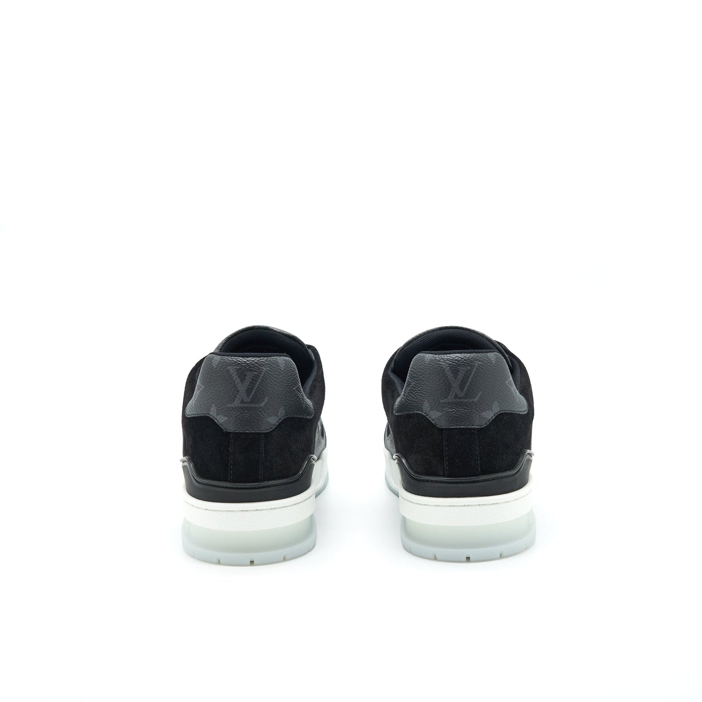 Louis Vuitton Size 9 Men’s Trainer Sneaker Monogram Black